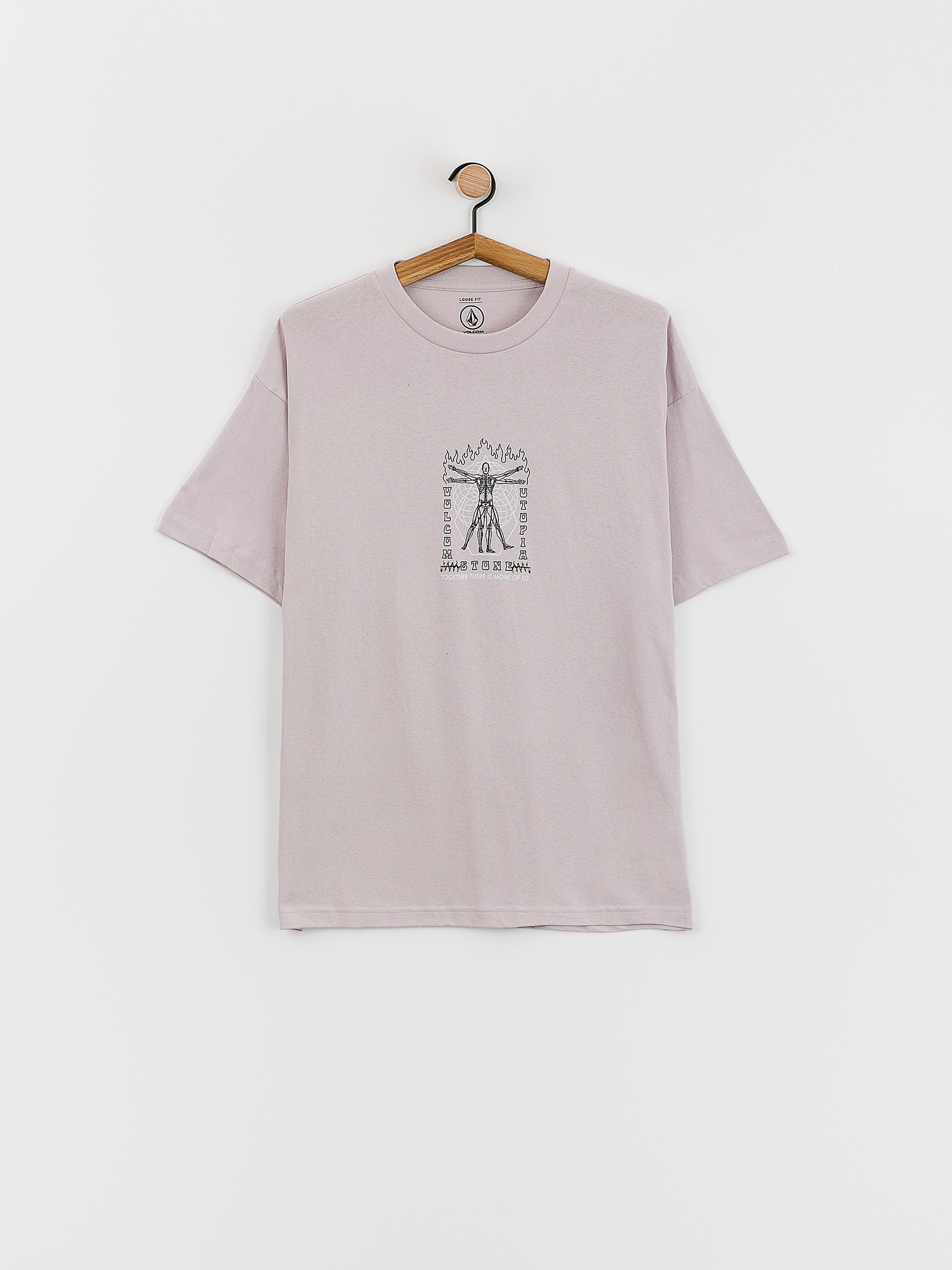 Volcom Utopic Lse Póló (iris purple)