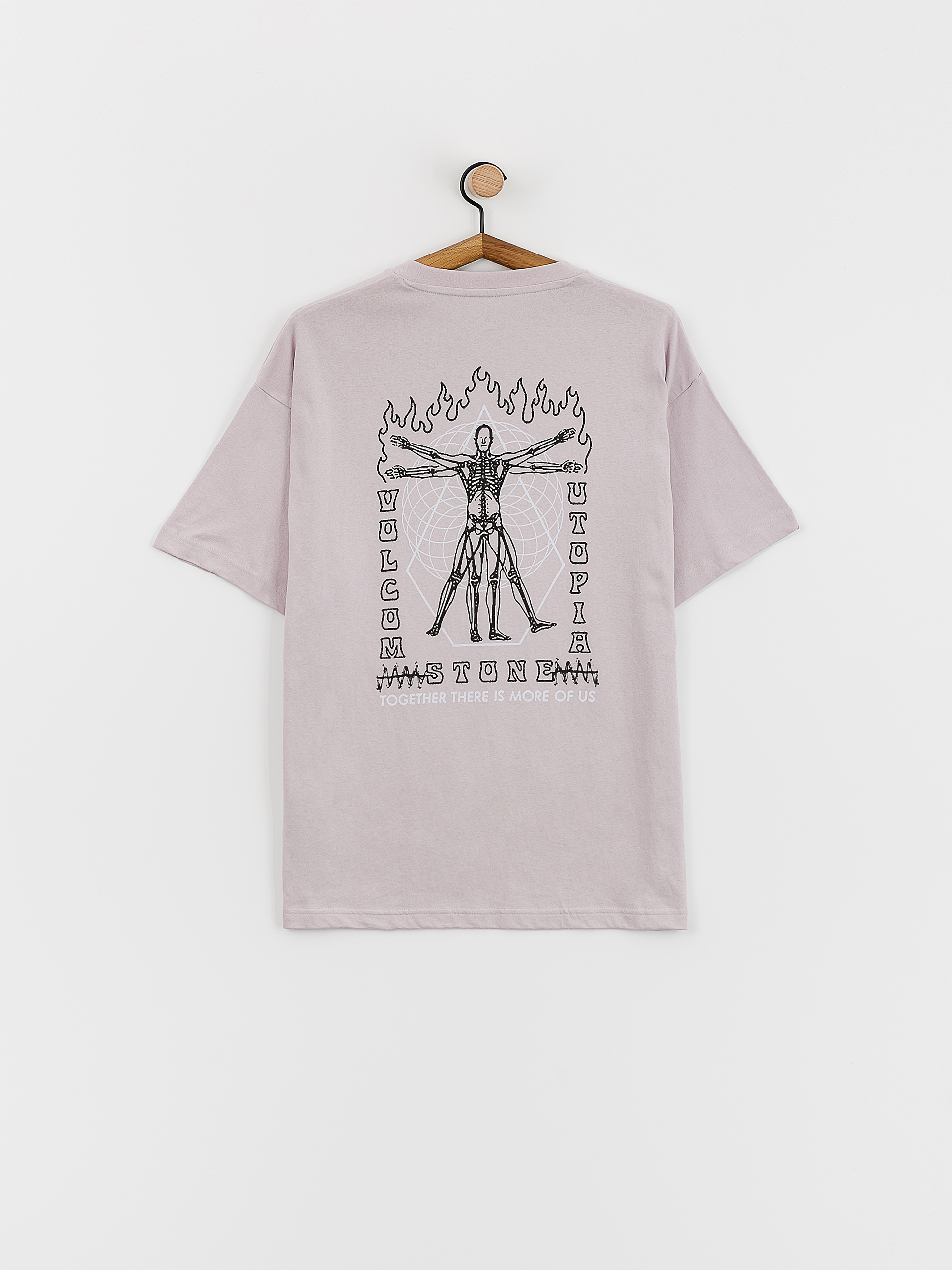 Volcom Utopic Lse Póló (iris purple)