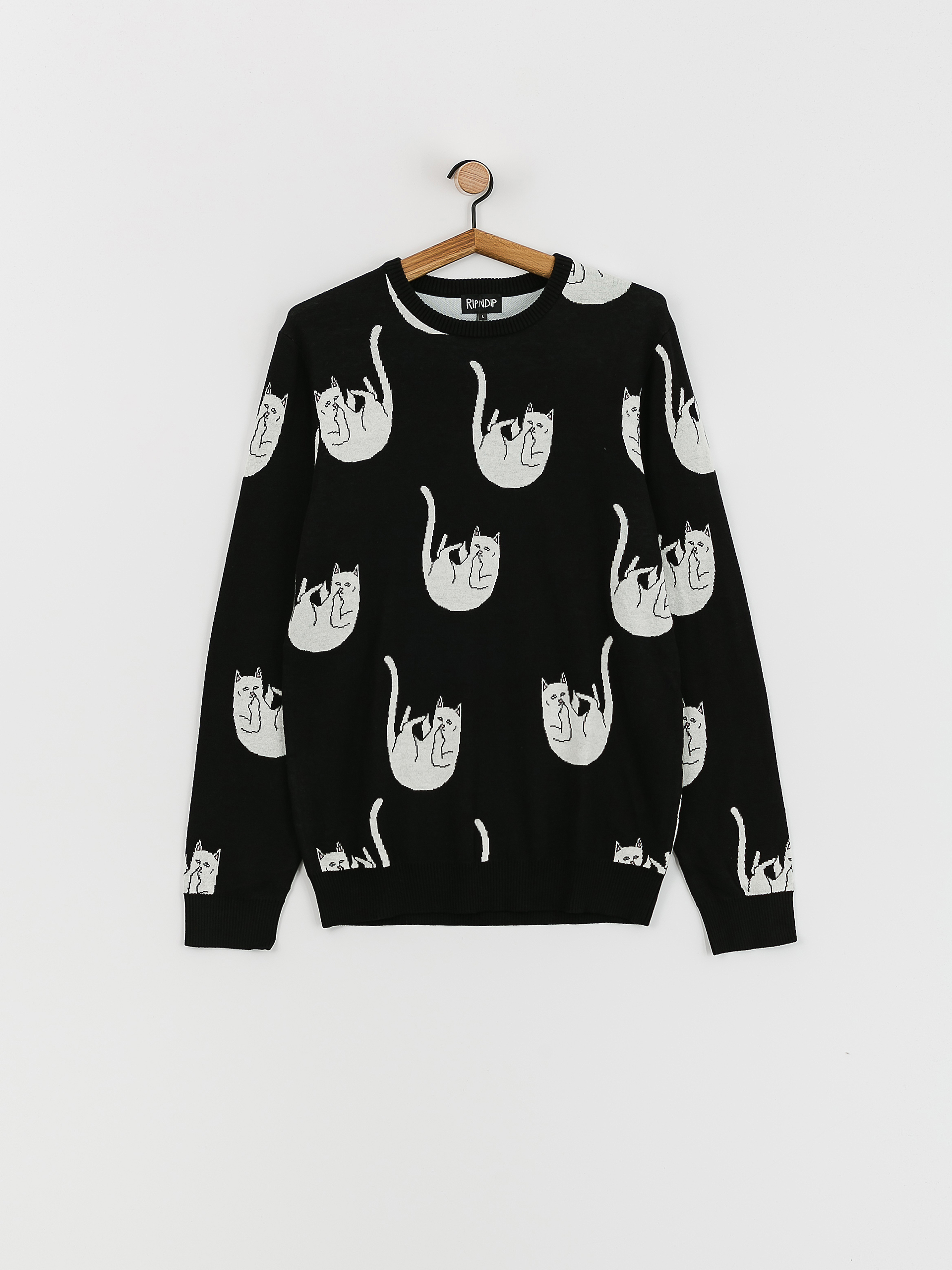 RipNDip Falling Nerm Pulóver (black)