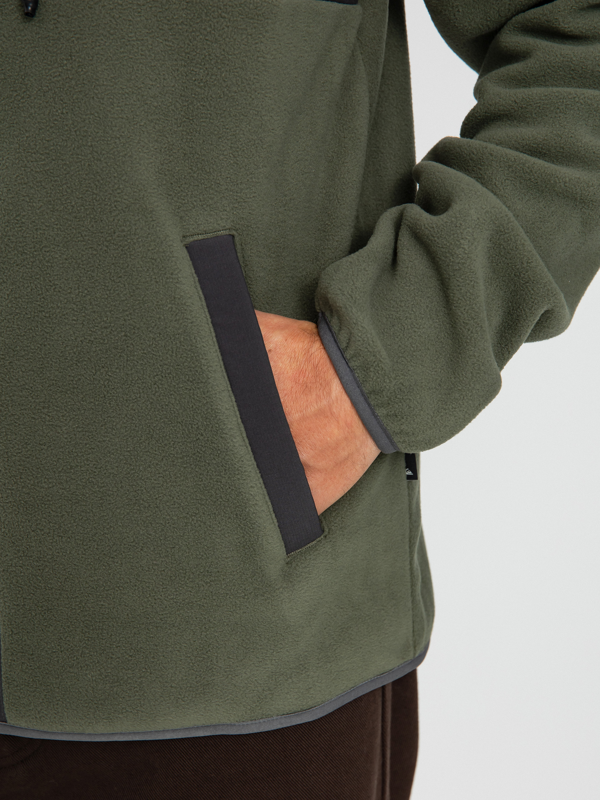 Férfi Quiksilver Fz Polár pulóver (thyme)