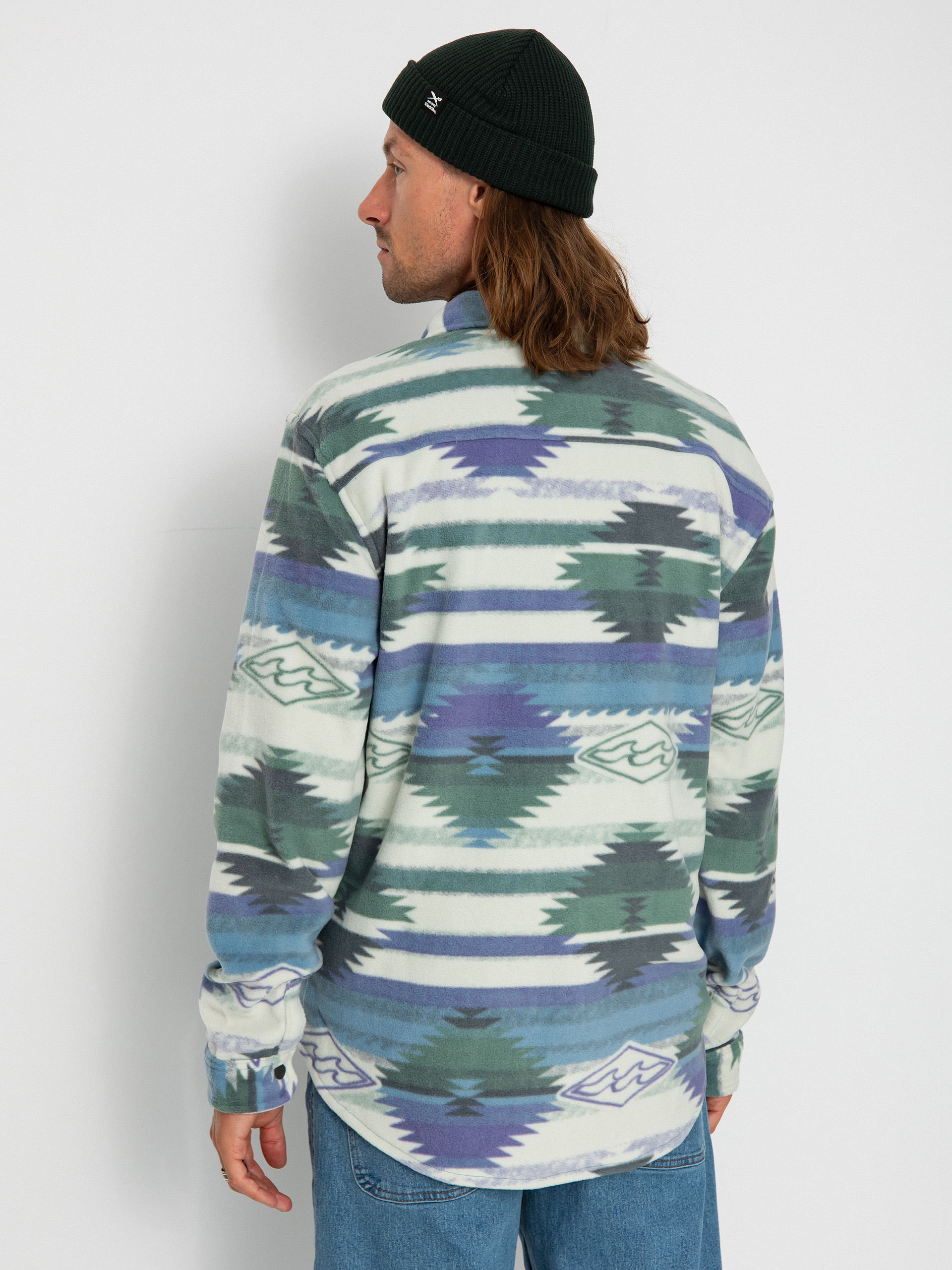 Billabong Furnace Flannel Ing (washed blue)