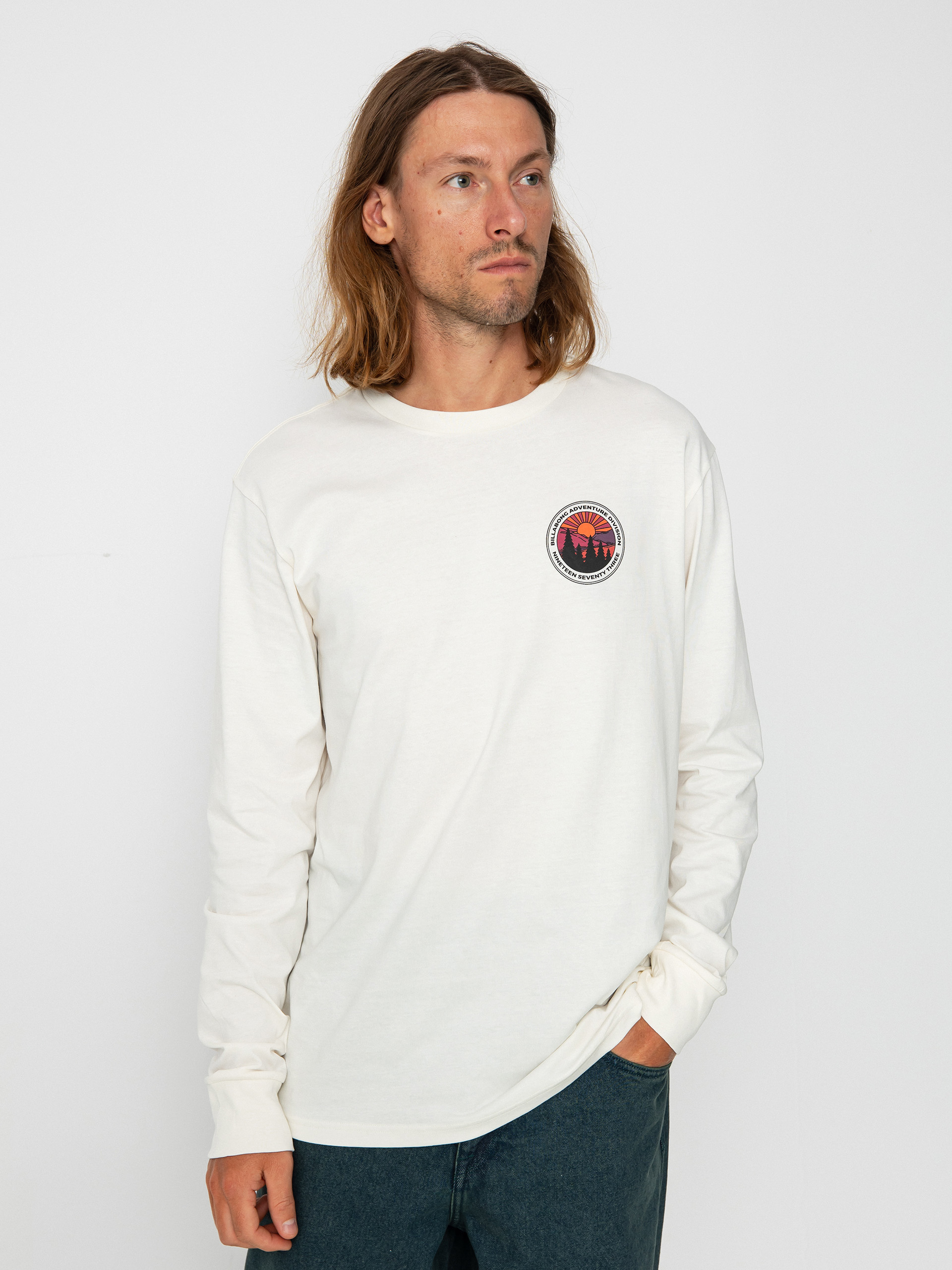 Billabong Rockies Hosszú ujjú felső (off white)