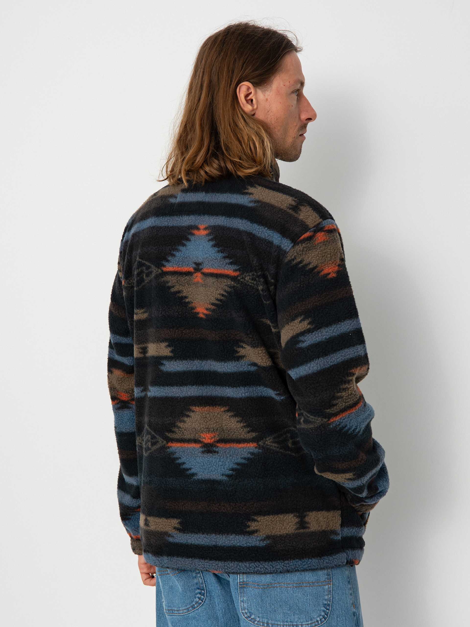 Férfi Billabong Boundary Polár pulóver (black)