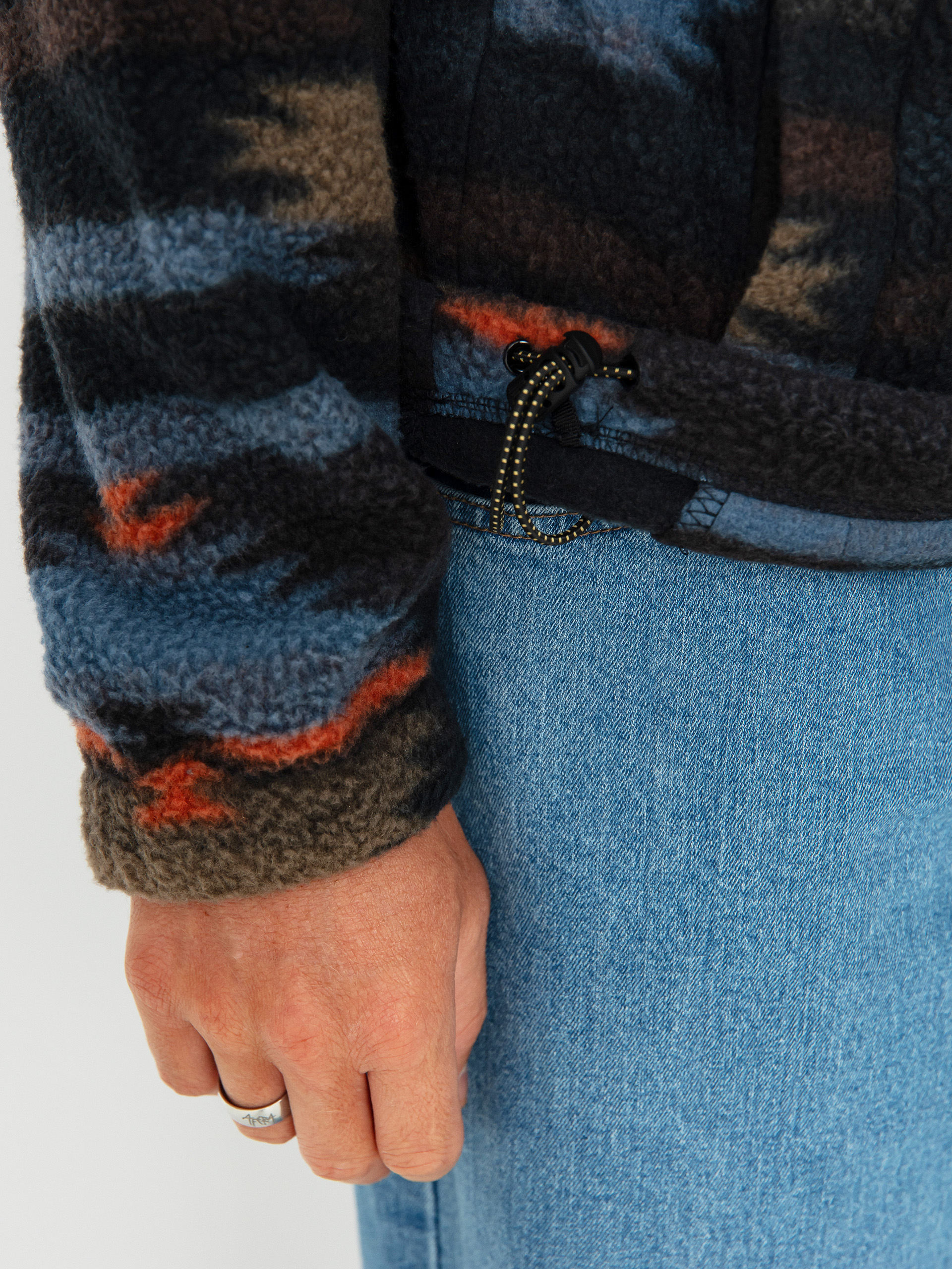 Férfi Billabong Boundary Polár pulóver (black)