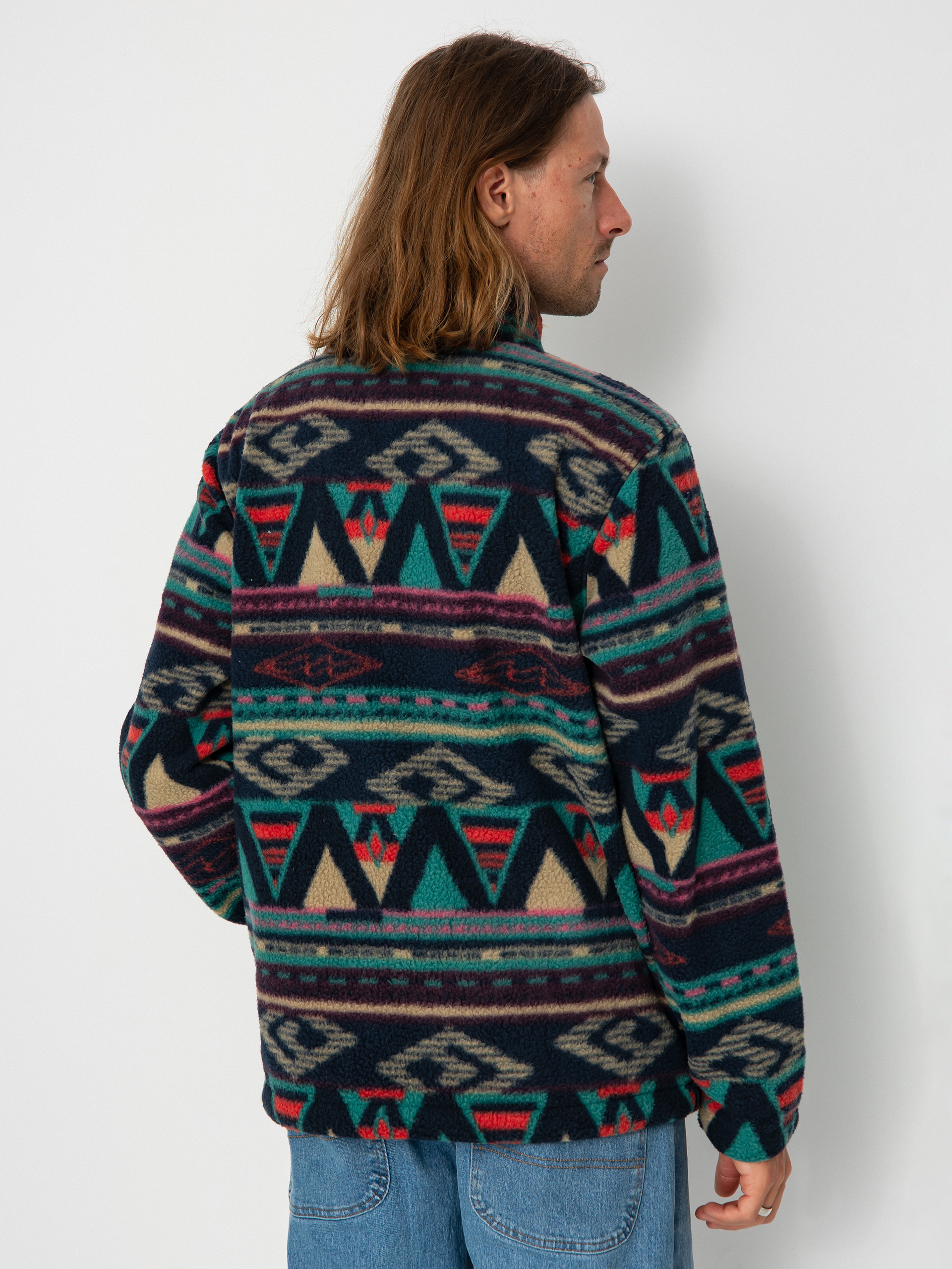 Férfi Billabong Boundary Polár pulóver (navy)