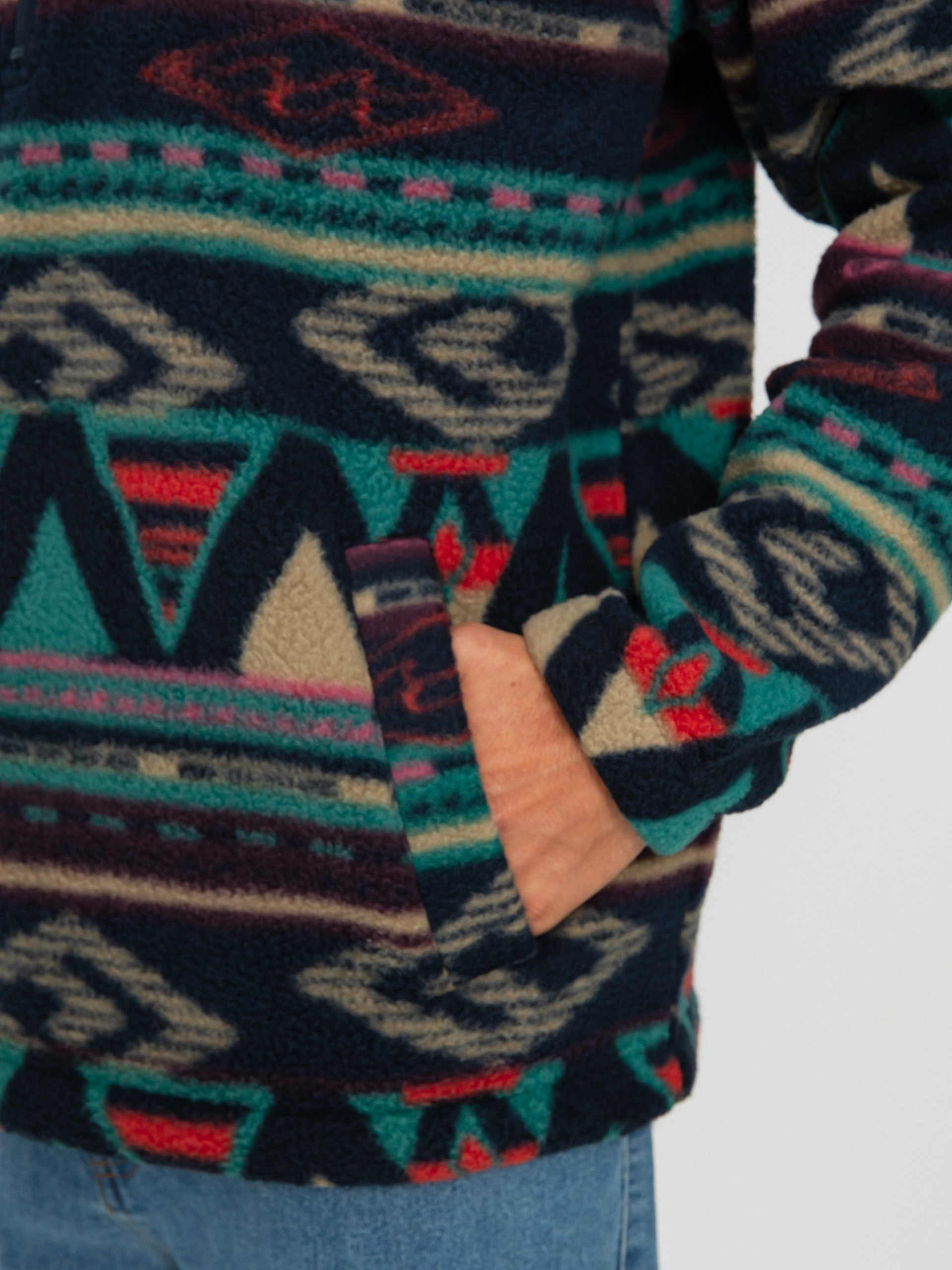 Férfi Billabong Boundary Polár pulóver (navy)