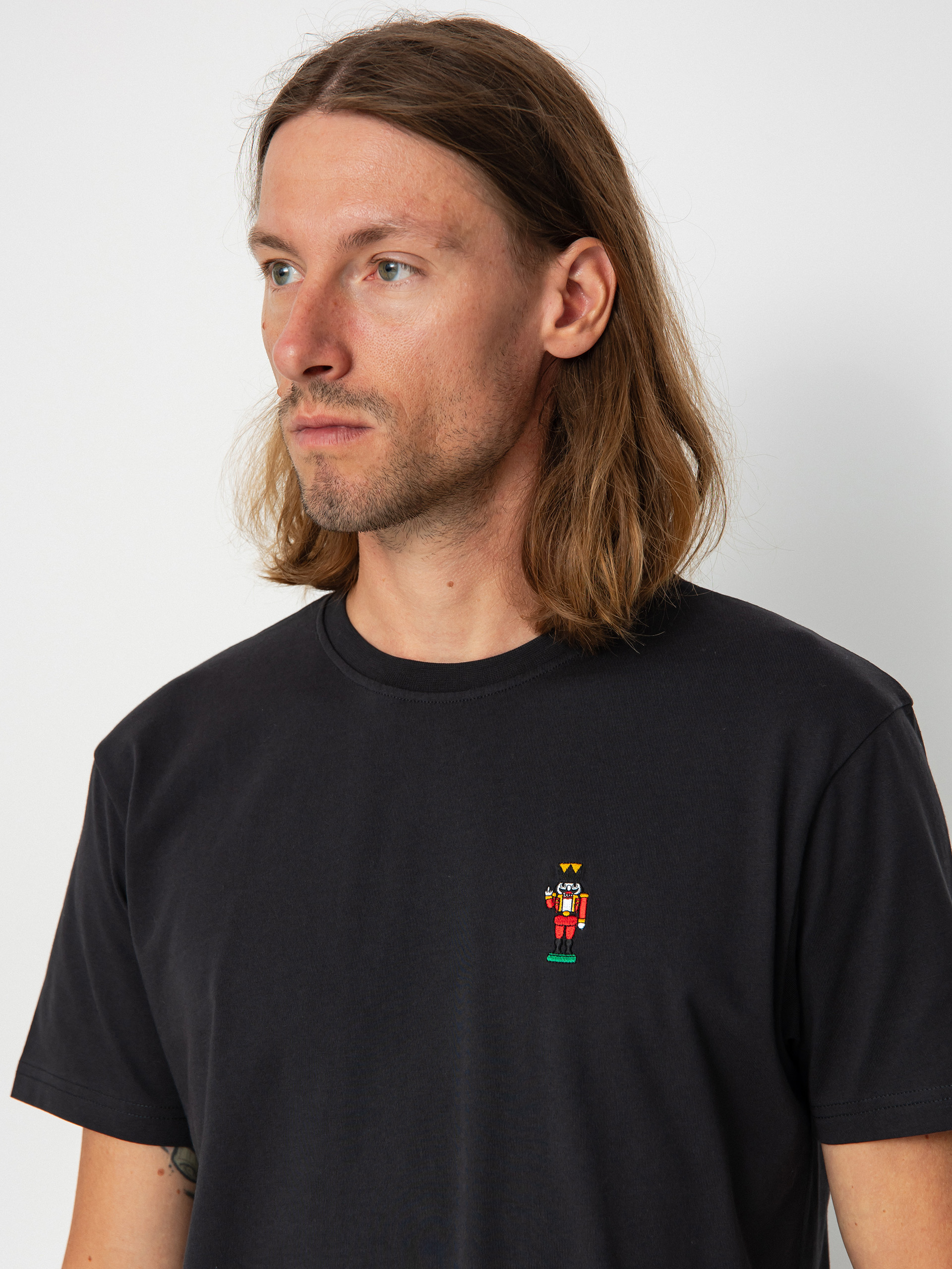 Iriedaily Nutcrax Emb Póló (coal)