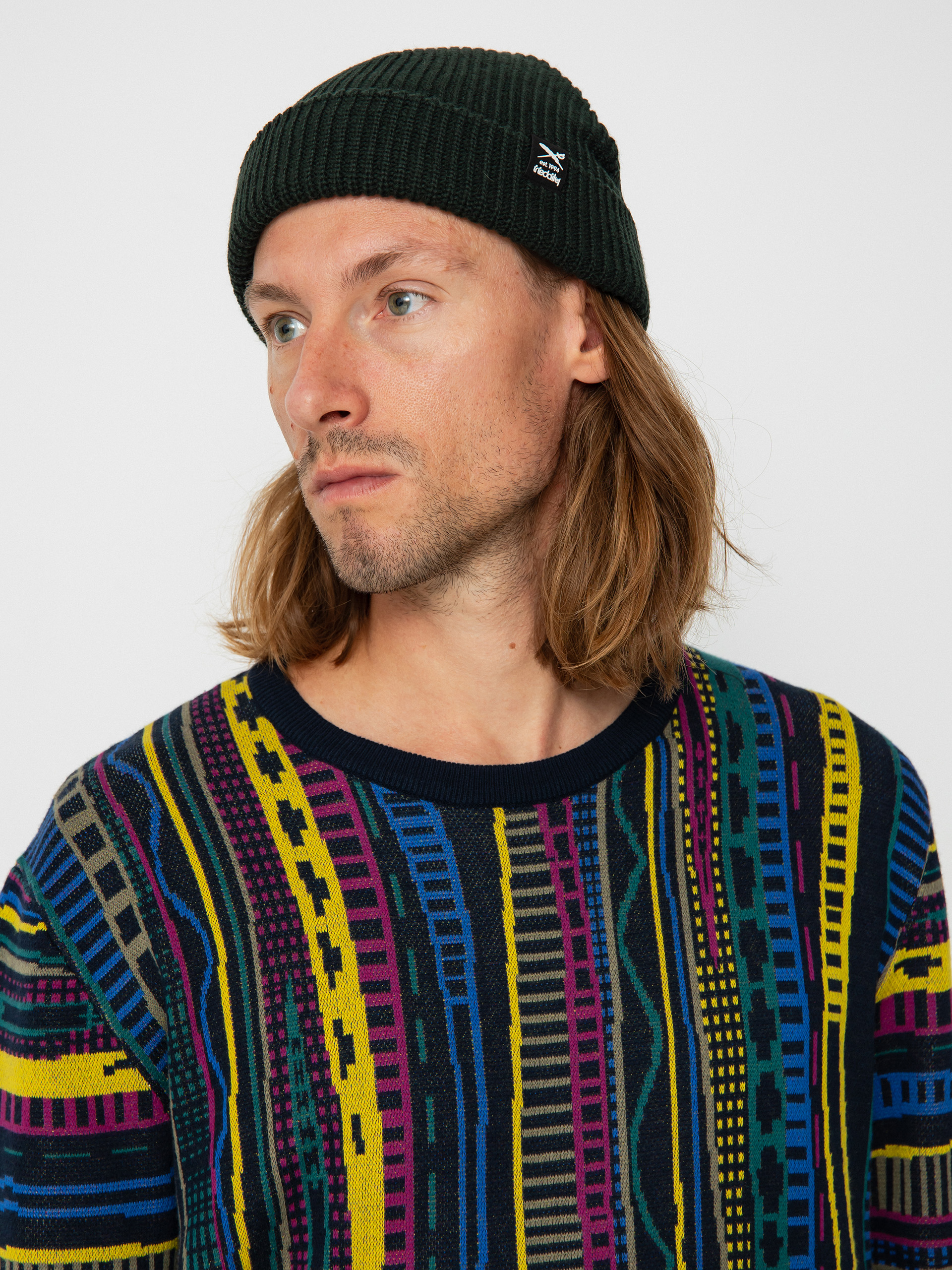 Iriedaily Theodore Pulóver (marine blue)