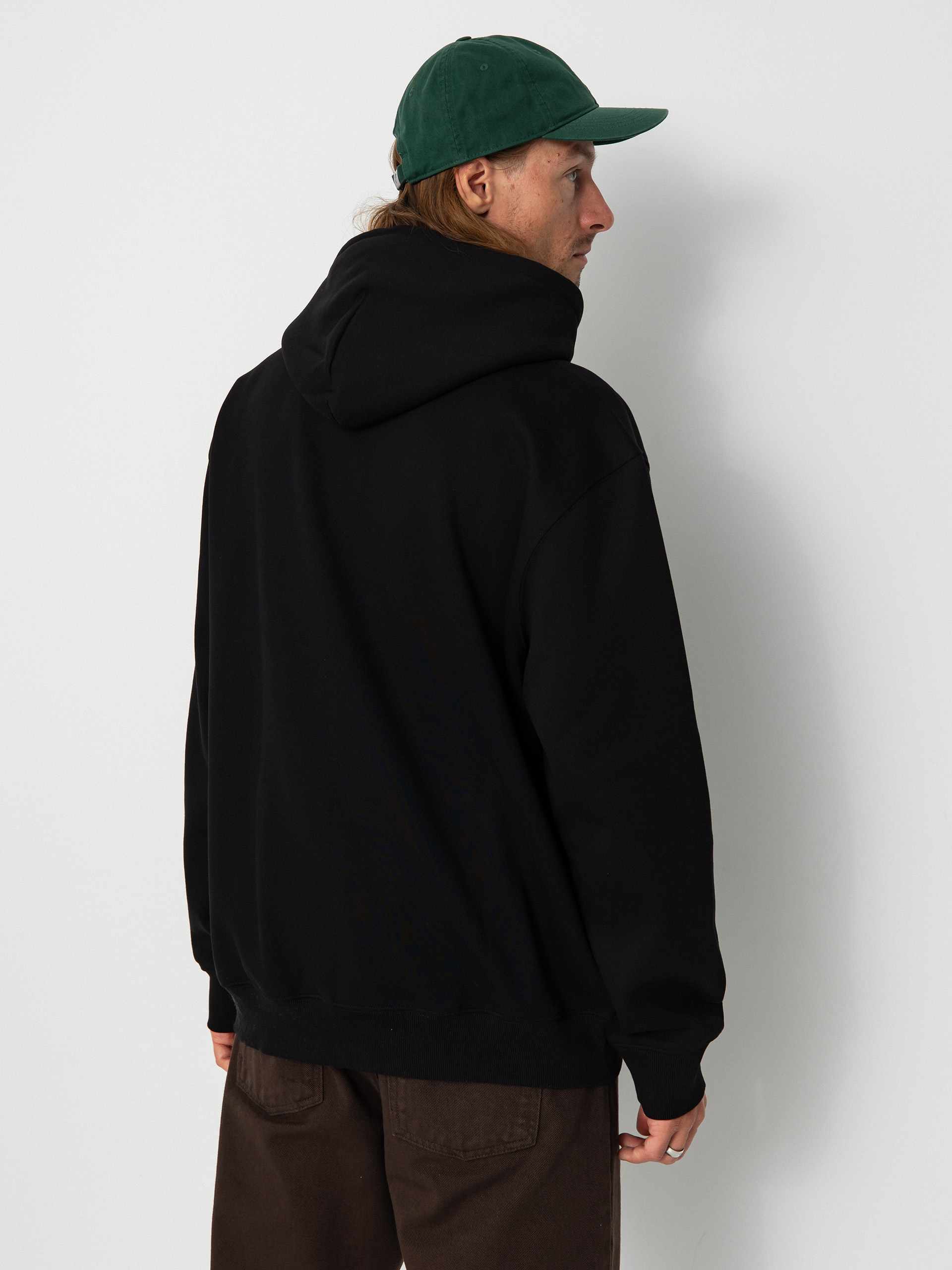 Carhartt WIP Carhartt HD Kapucnis pulóver (black/white)