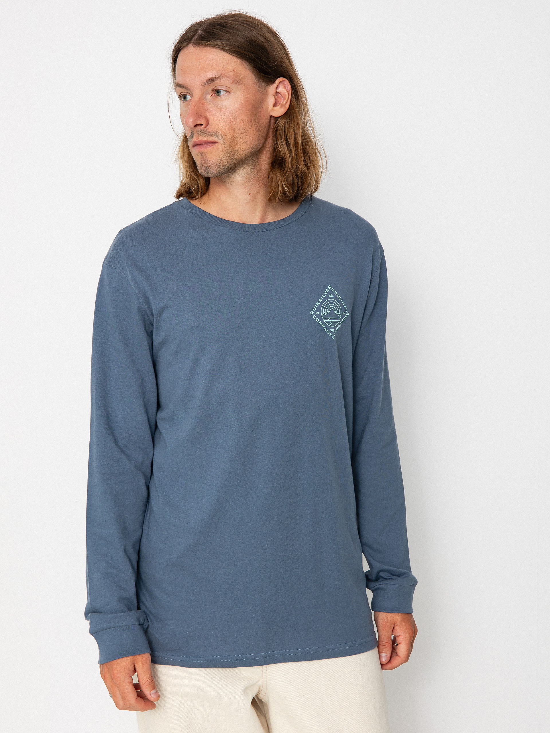 Quiksilver Scenic View Hosszú ujjú felső (bering sea)