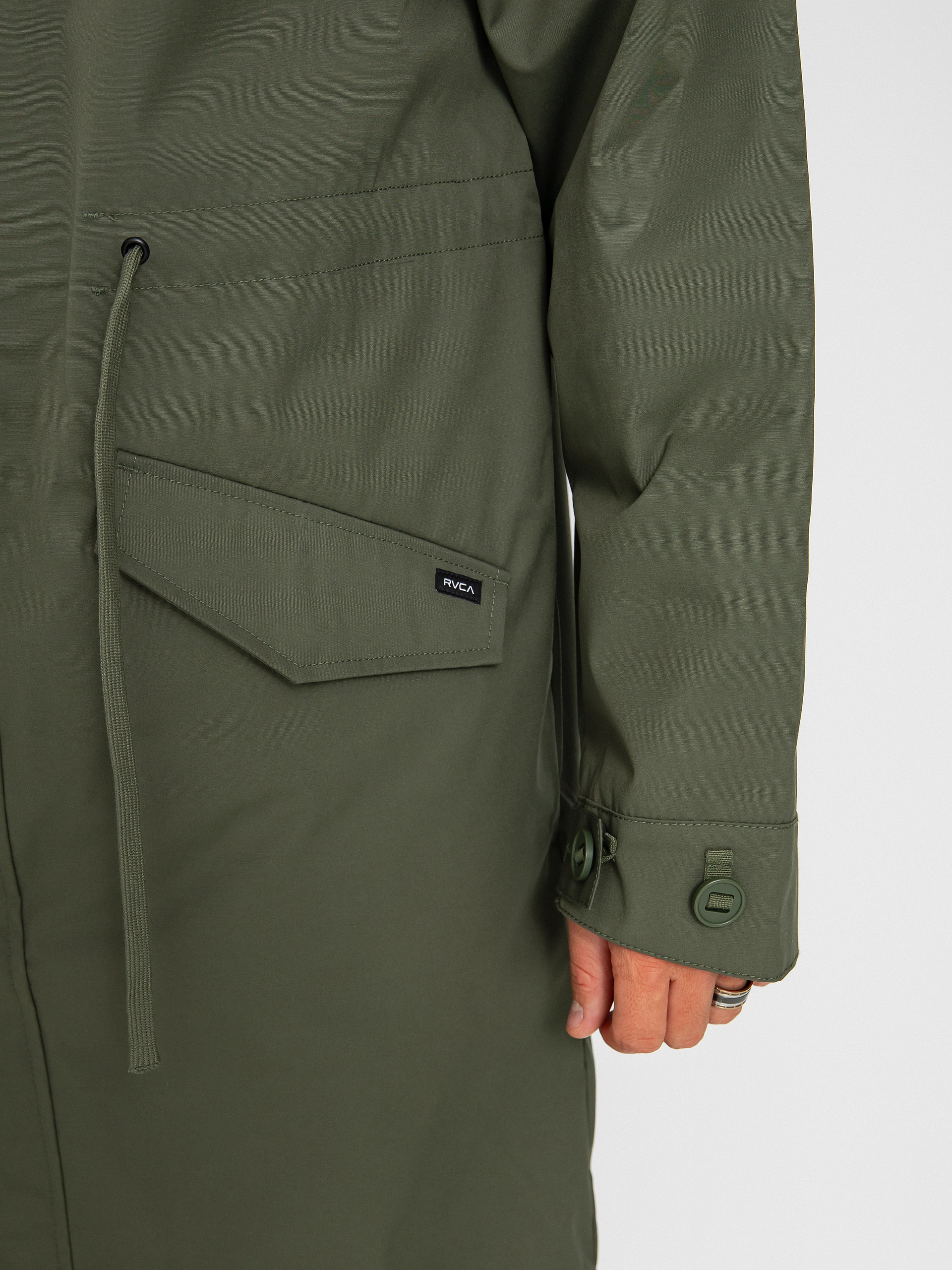 RVCA Fishtail Rainco Dzseki (cactus)