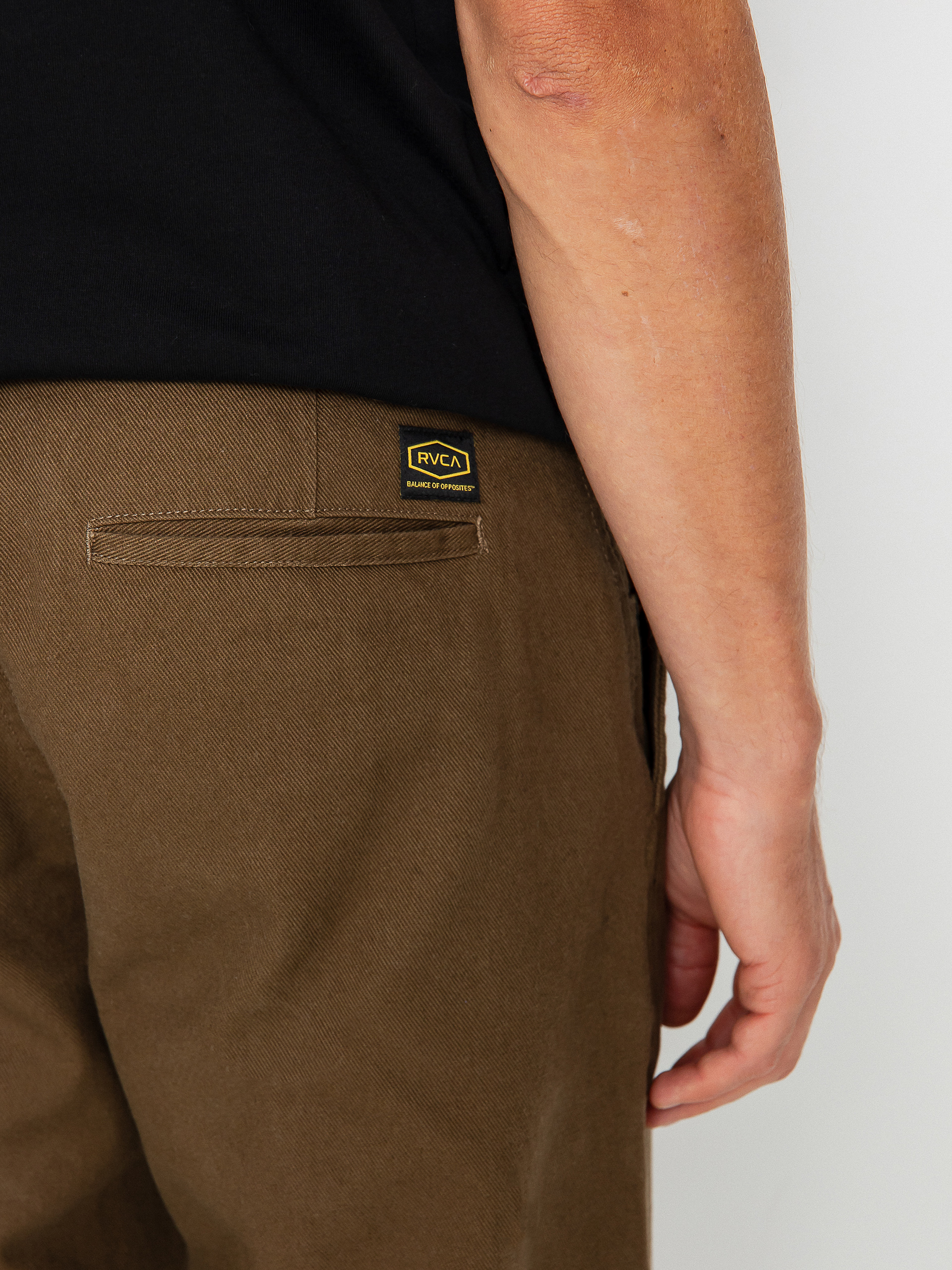 RVCA Americana Chino Kisnadrág (bombay brown)