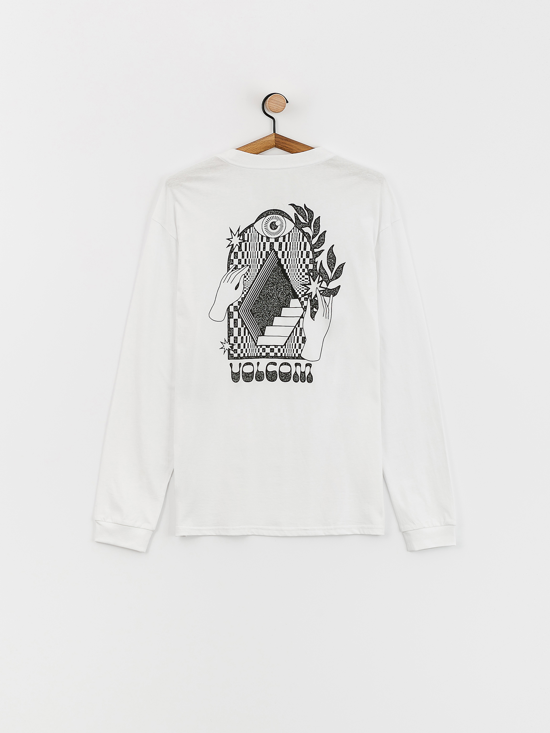 Volcom Stairway Hosszú ujjú felső (white)