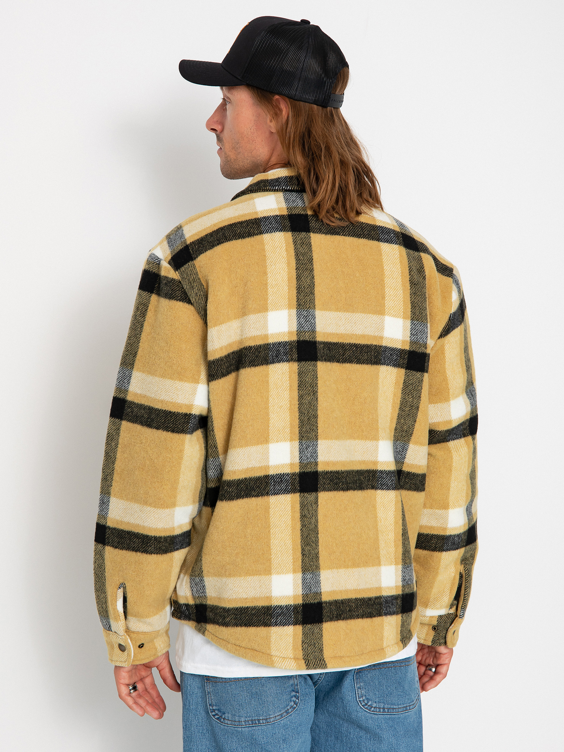 Brixton Durham Lined Dzseki (antelope/off white/black)