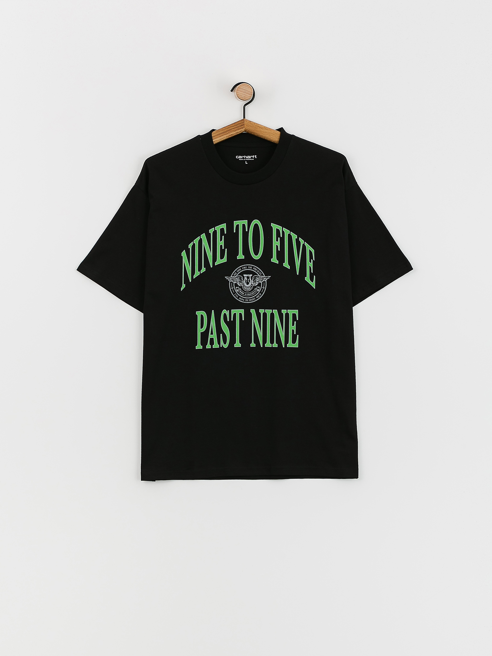 Carhartt WIP Nine To Five Past Nine Póló (black)