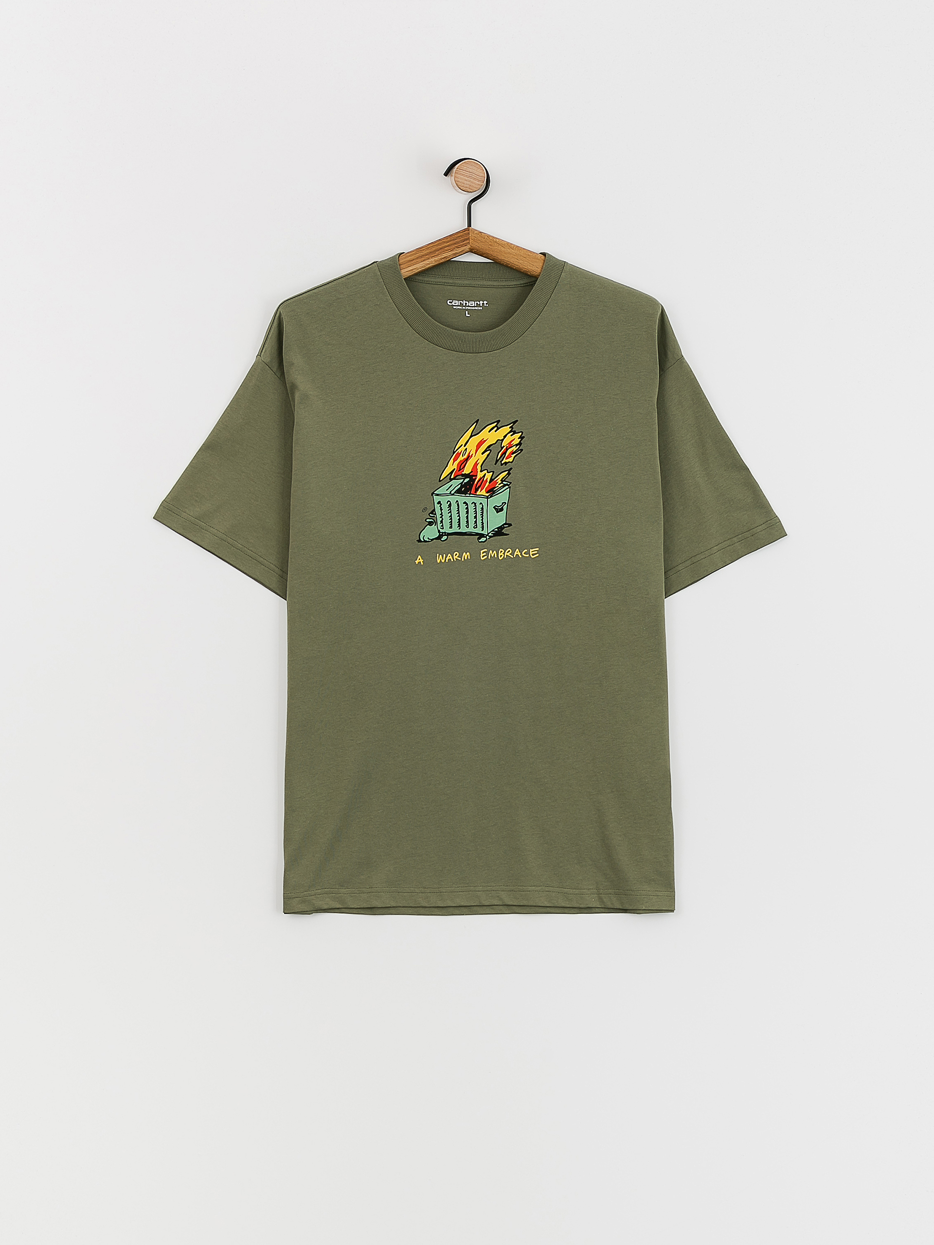 Carhartt WIP Warm Embrace Póló (dollar green)