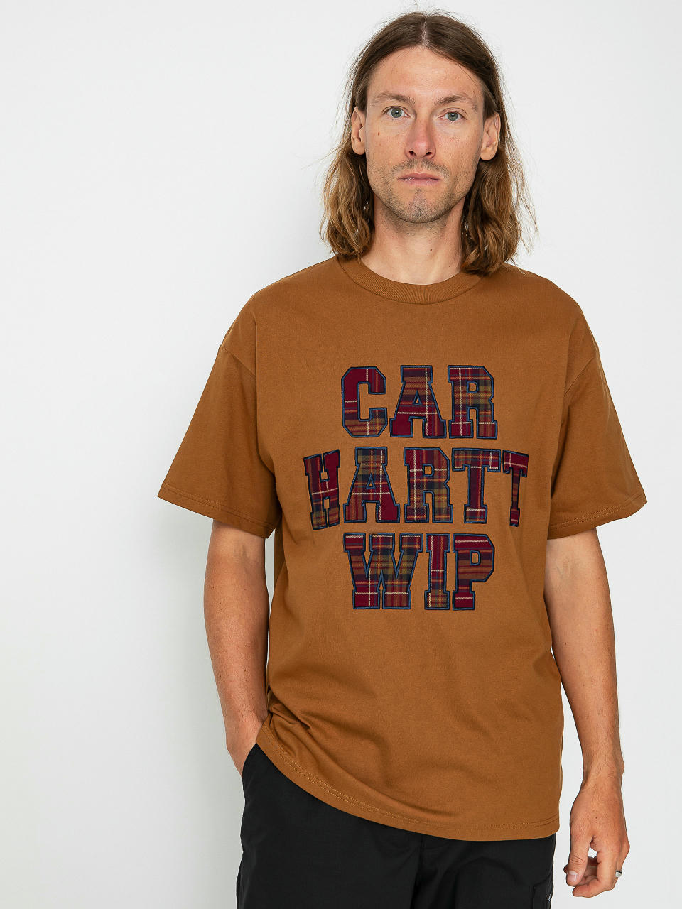 Carhartt WIP Wiles Ujjatlan felső (hamilton brown)