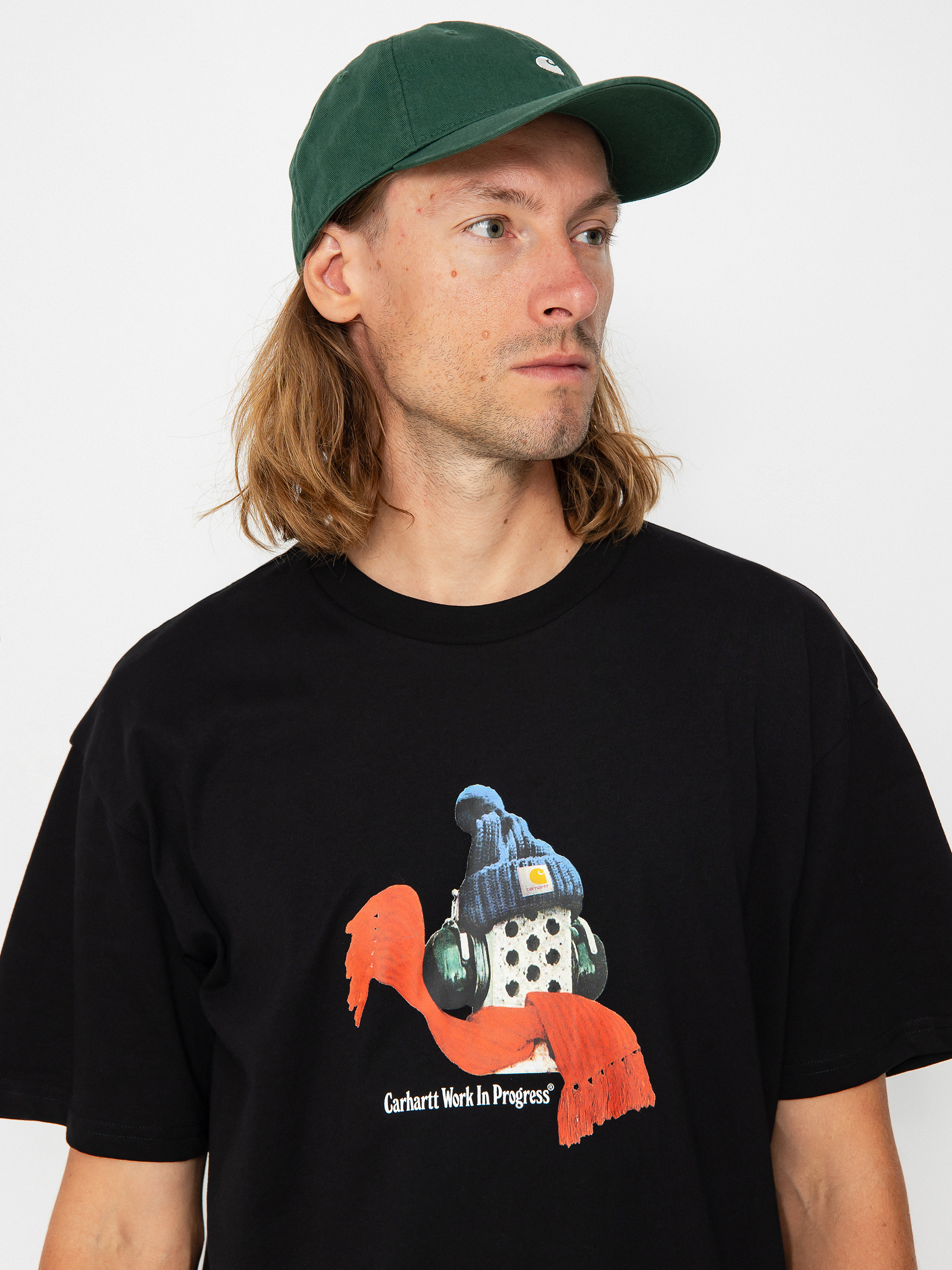 Carhartt WIP Stone Cold Ujjatlan felső (black)