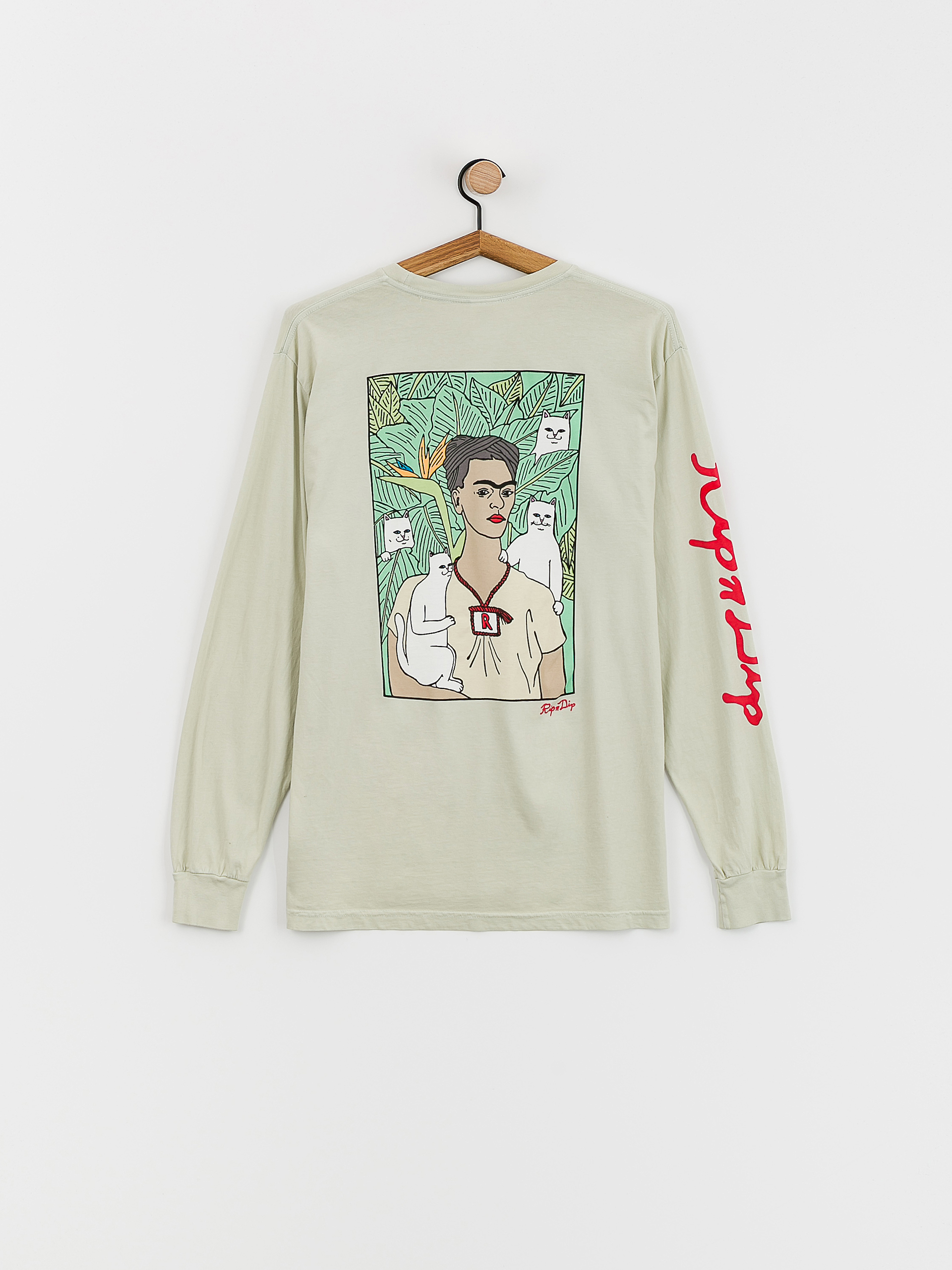 RipNDip Nermal Portrait Hosszú ujjú felső (sage)