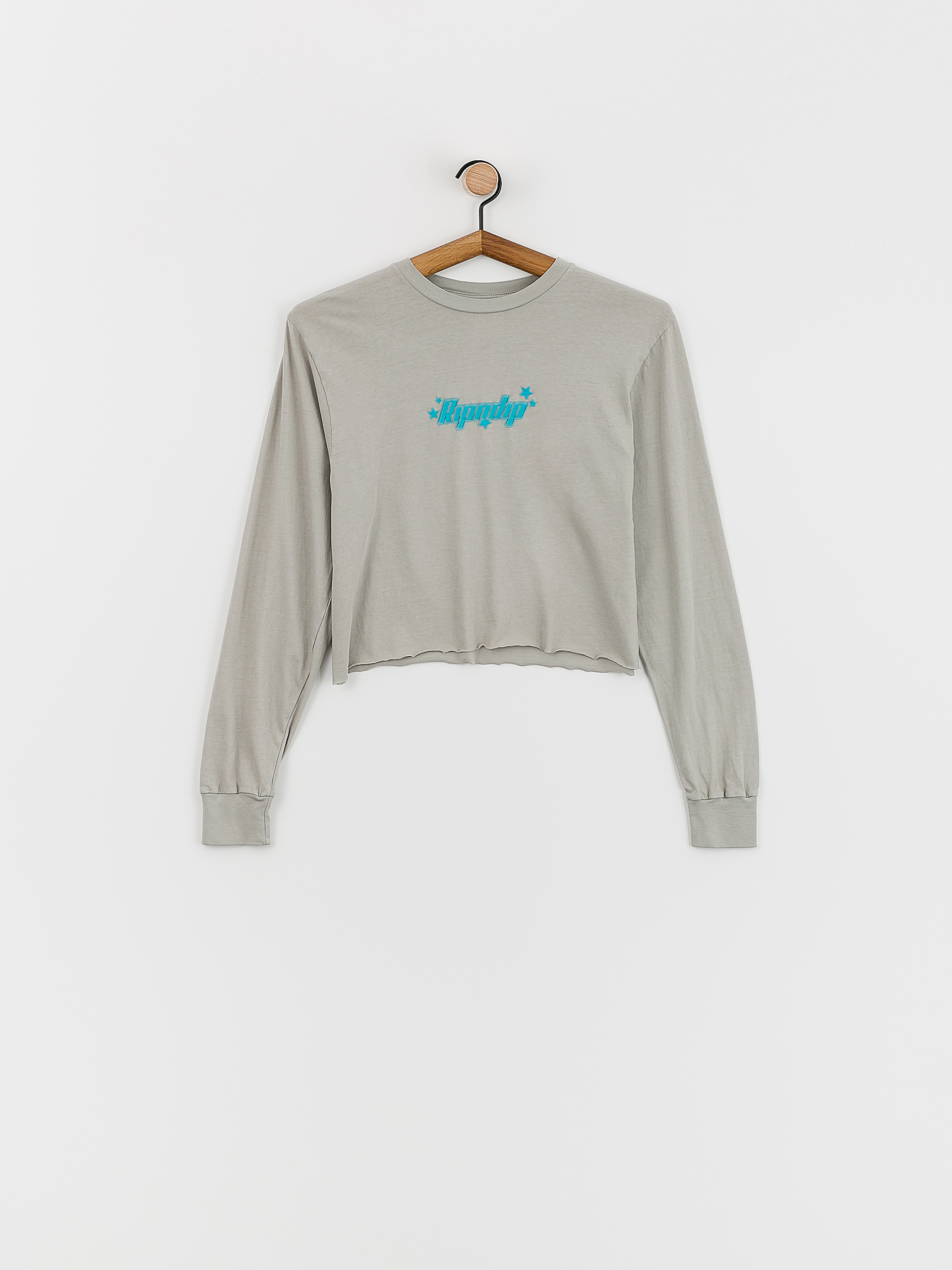 RipNDip Kawaii Nerm Cropped Hosszú ujjú felső Wmn (grey)