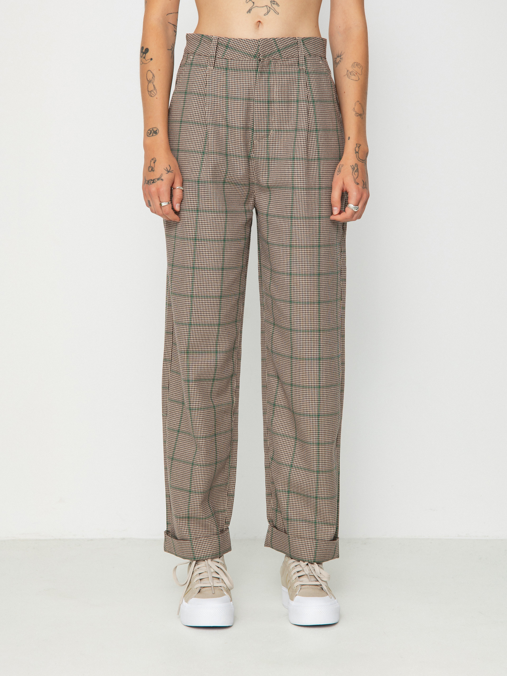 Brixton Victory Trouser Kisnadrág Wmn (sesame/seal brown)