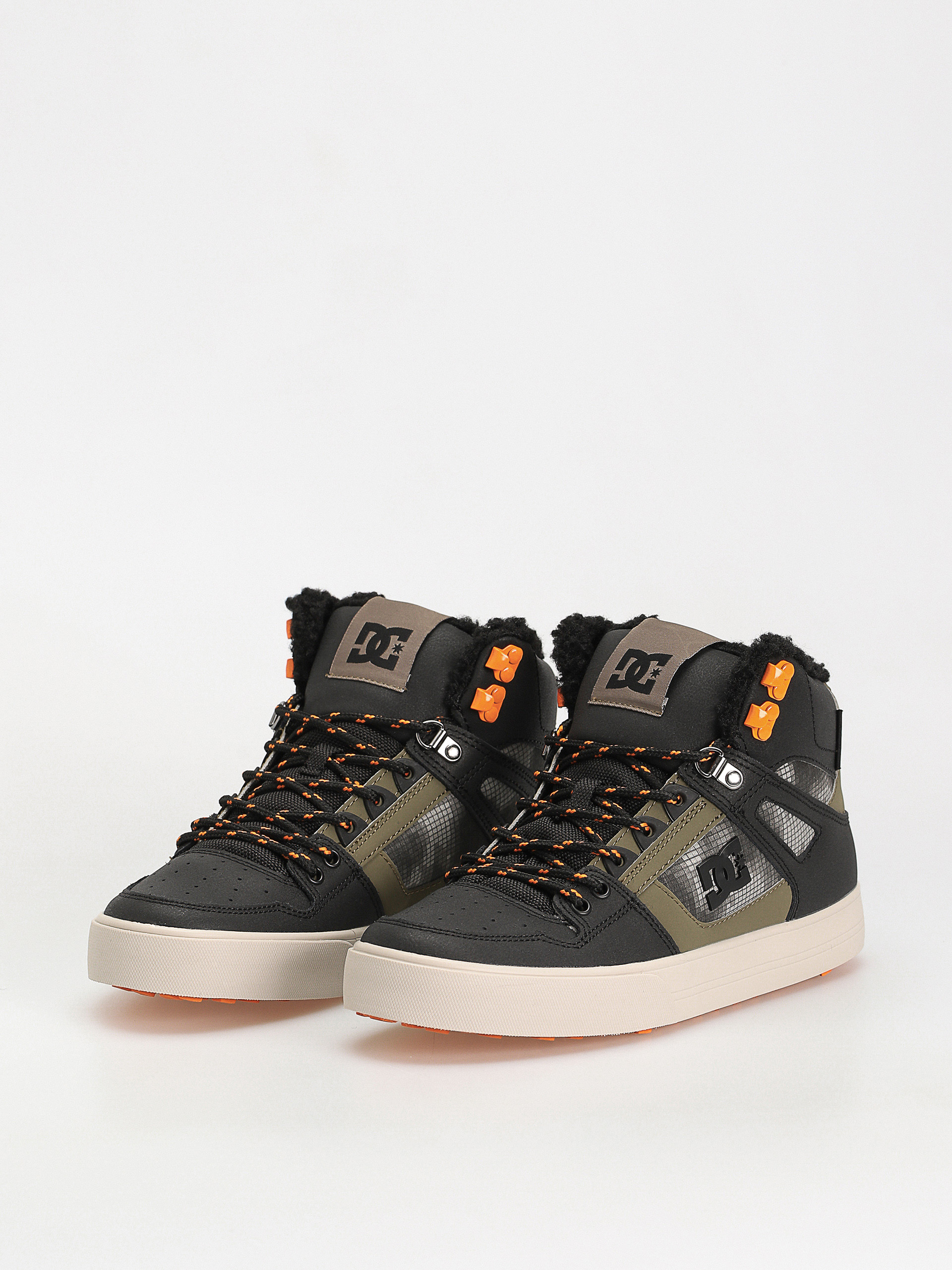 DC Pure Ht Wc Wnt Téli cipők (black/green print)