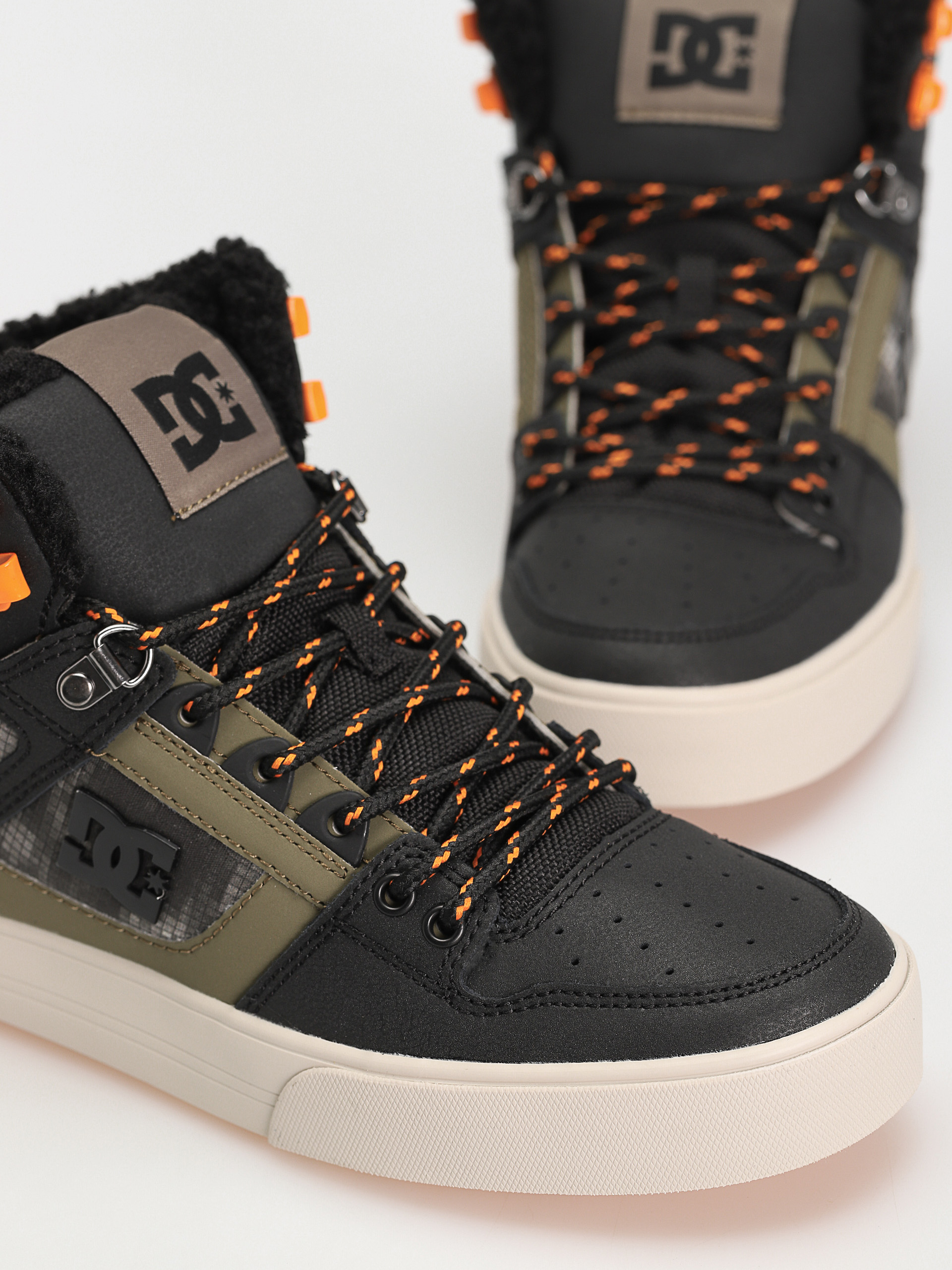 DC Pure Ht Wc Wnt Téli cipők (black/green print)