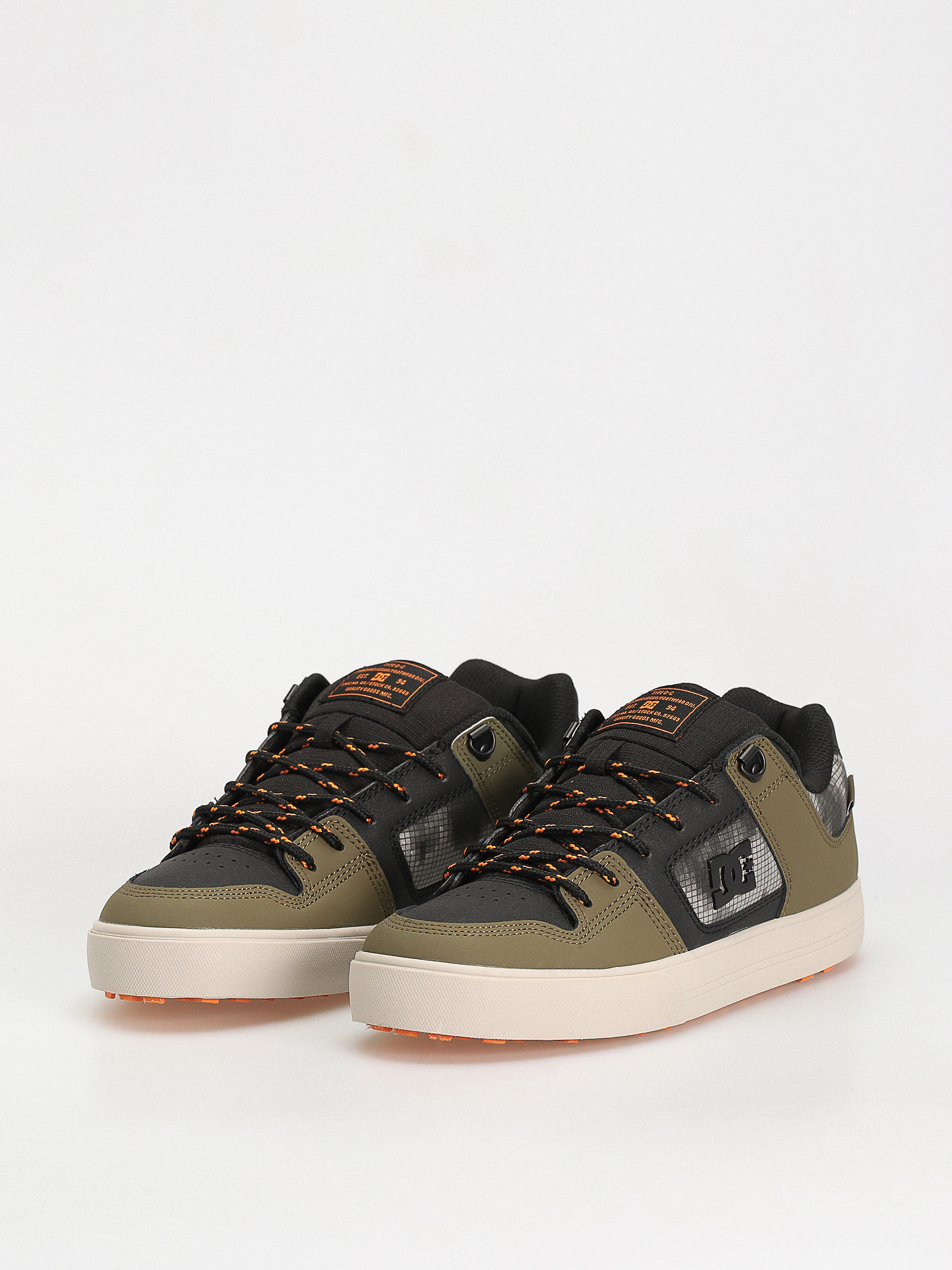 DC Pure Wnt Cipők (black/olive night)