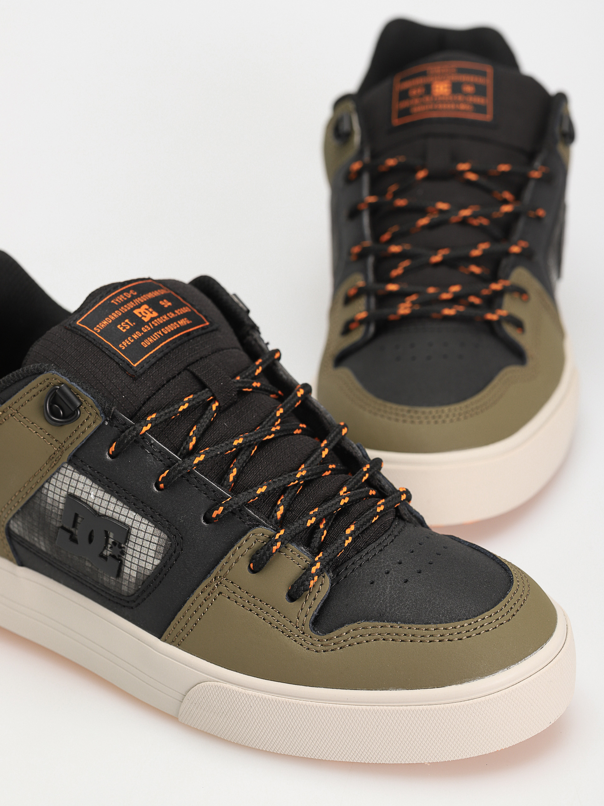 DC Pure Wnt Cipők (black/olive night)