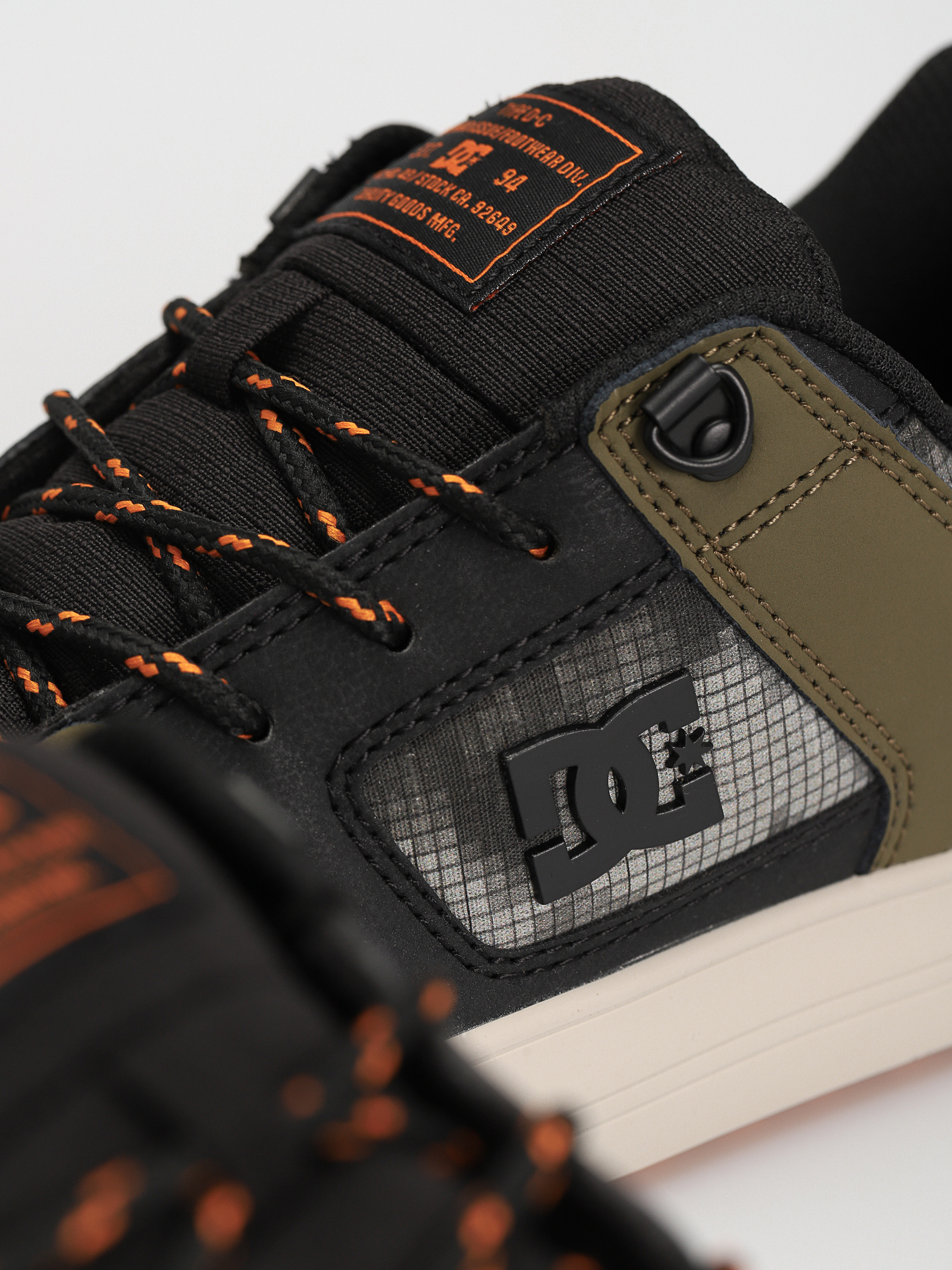 DC Pure Wnt Cipők (black/olive night)