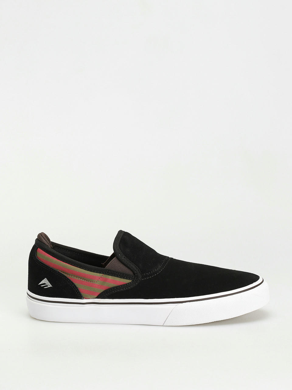 Emerica Wino G6 Slip On Cipők (black/olive/red)