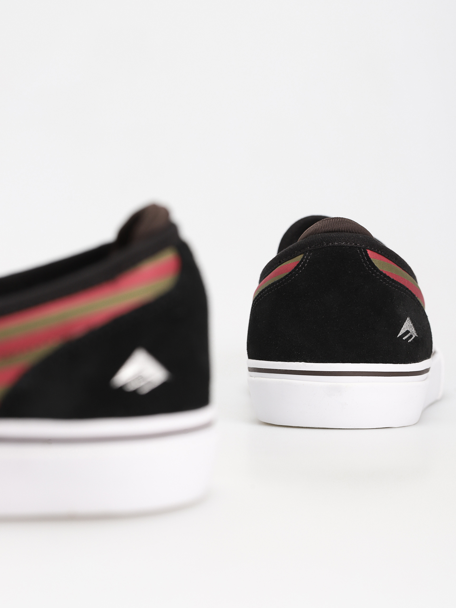 Emerica Wino G6 Slip On Cipők (black/olive/red)