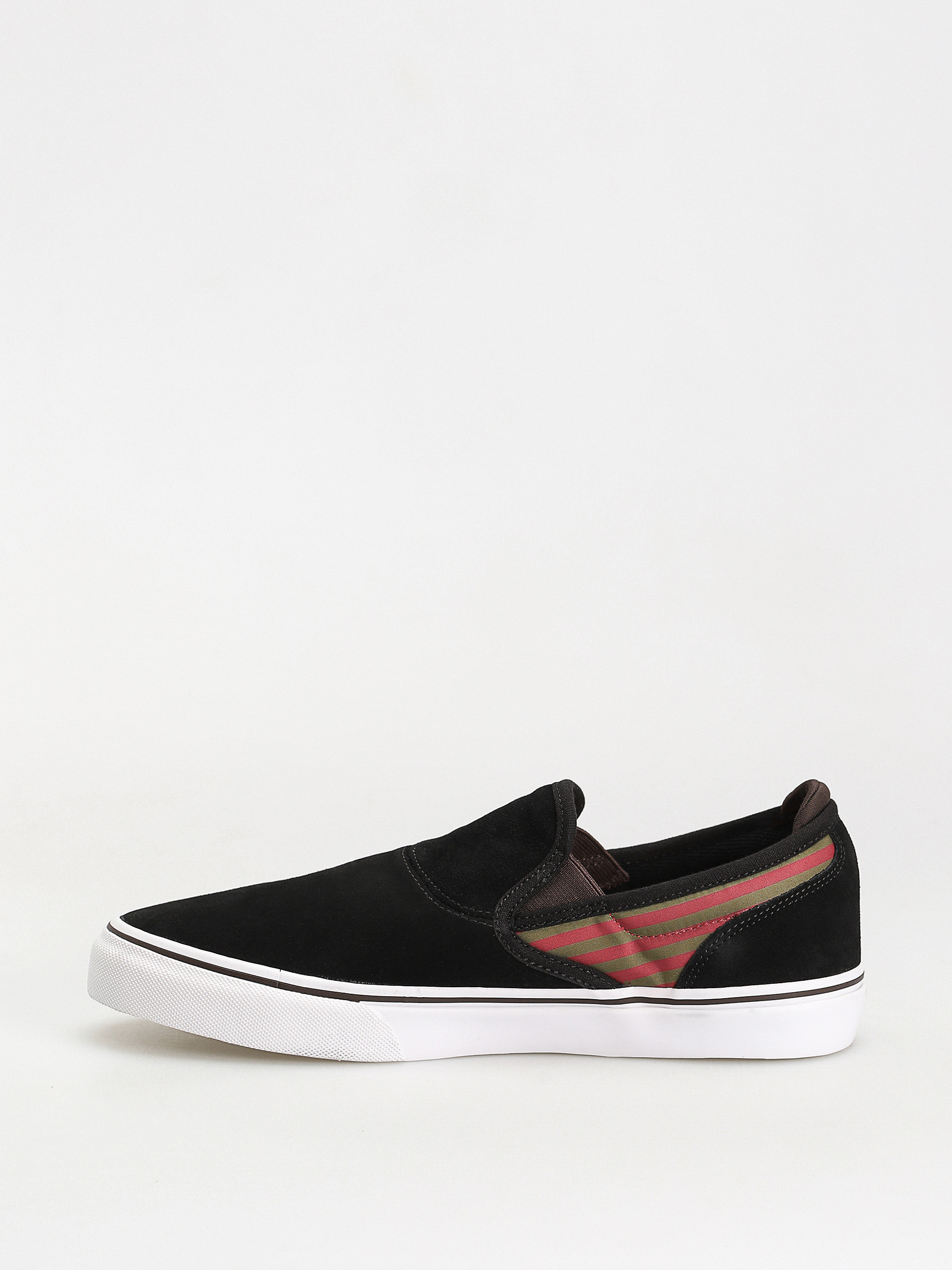Emerica Wino G6 Slip On Cipők (black/olive/red)