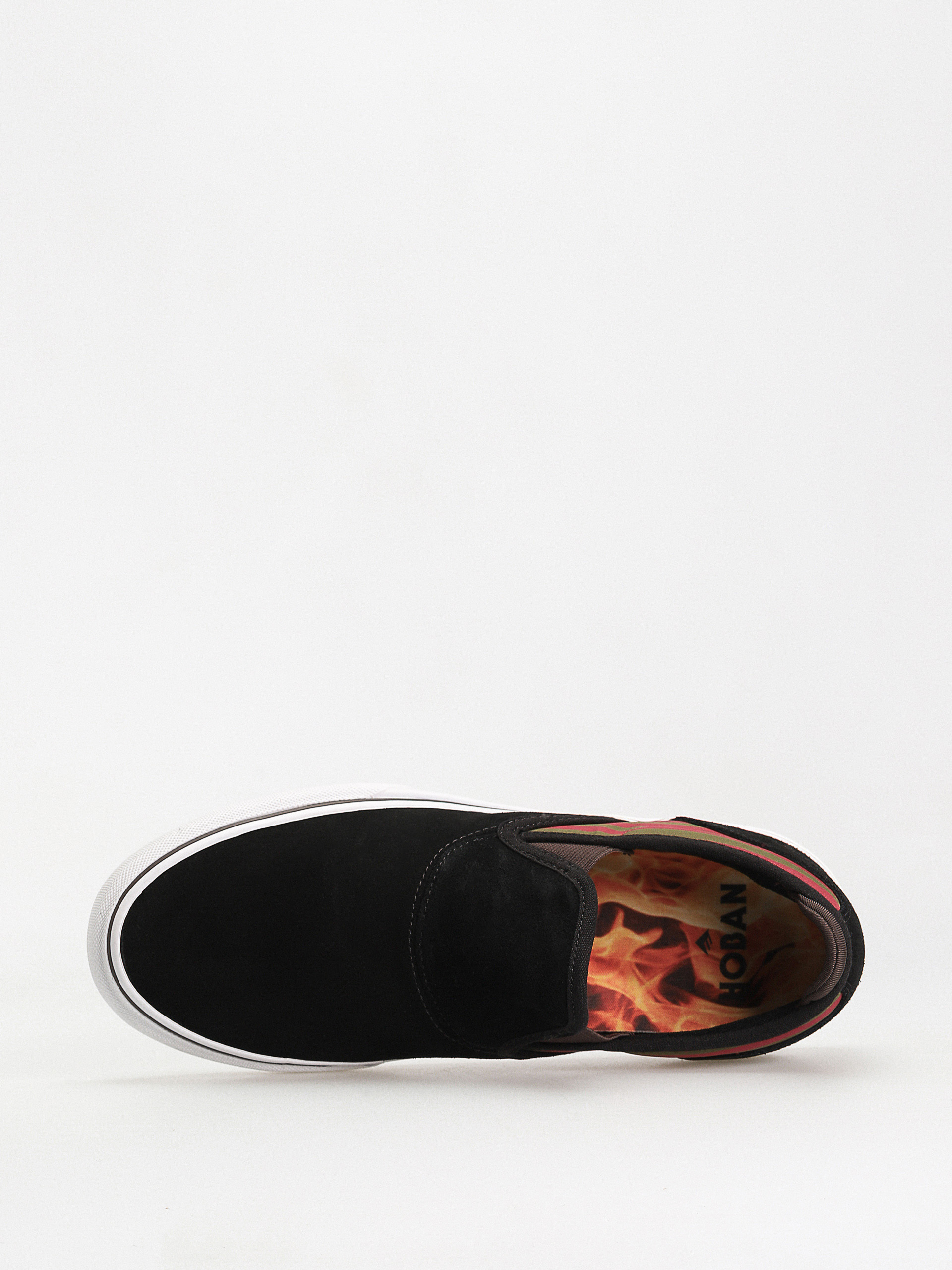 Emerica Wino G6 Slip On Cipők (black/olive/red)