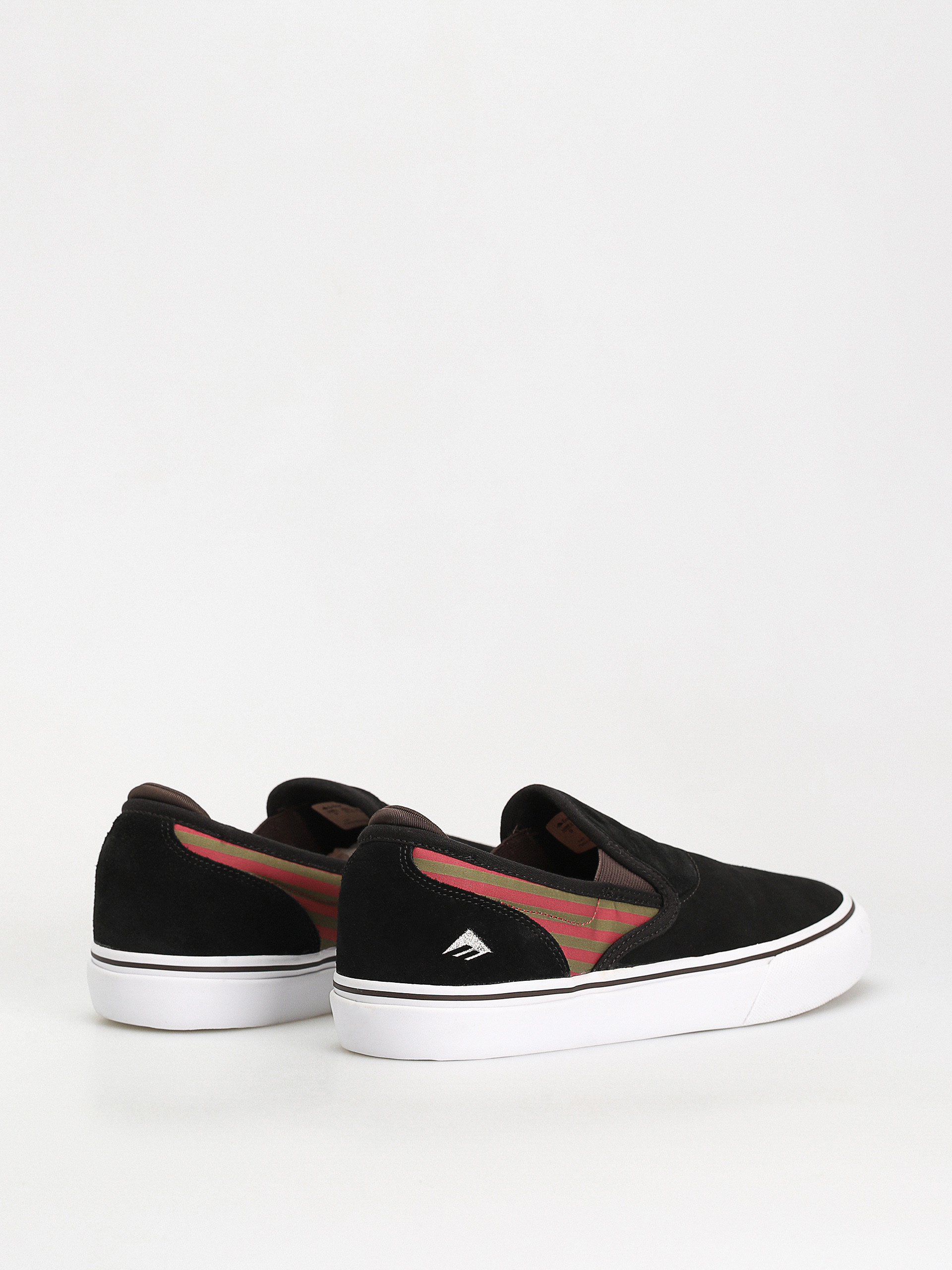 Emerica Wino G6 Slip On Cipők (black/olive/red)