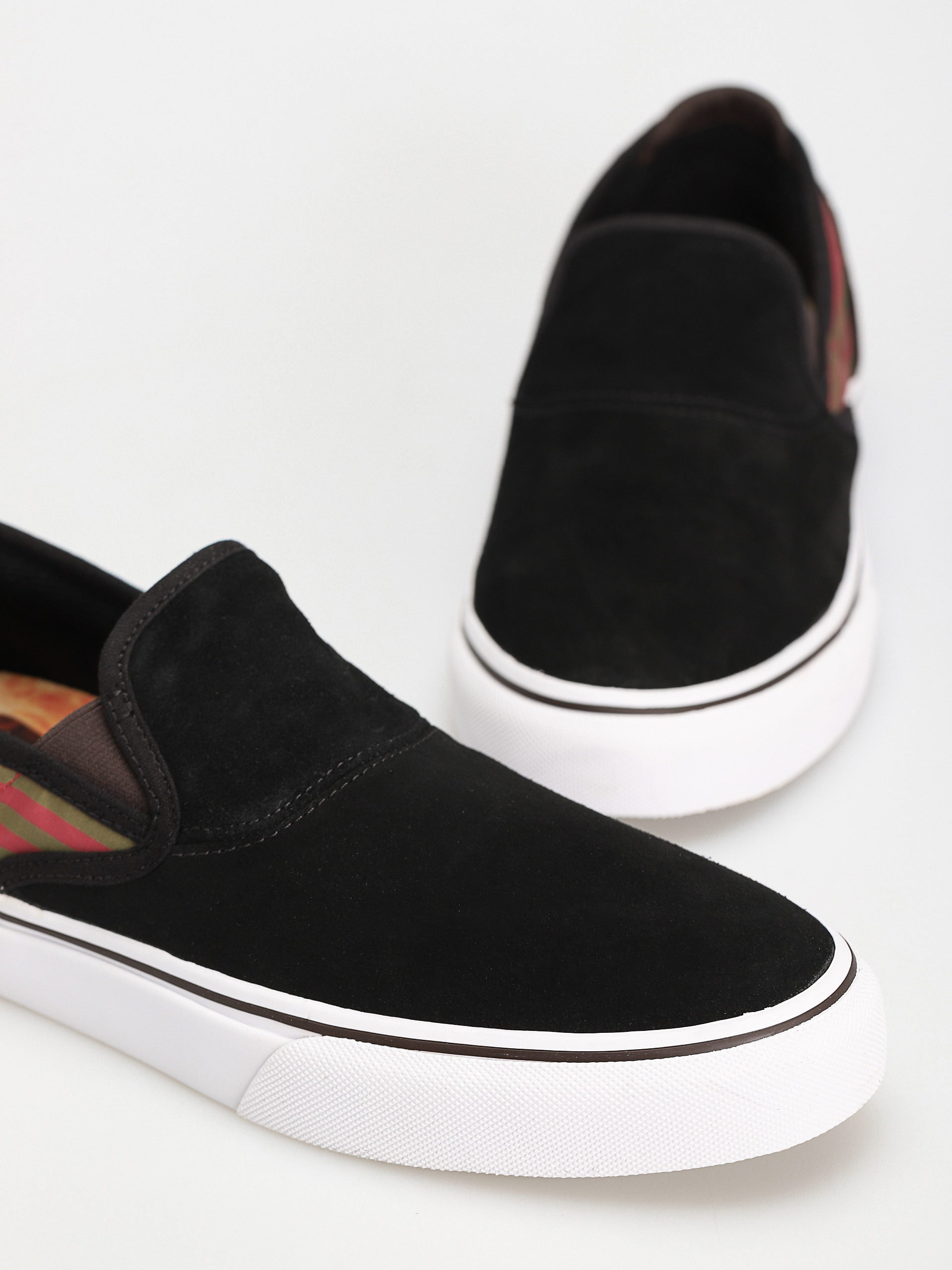 Emerica Wino G6 Slip On Cipők (black/olive/red)