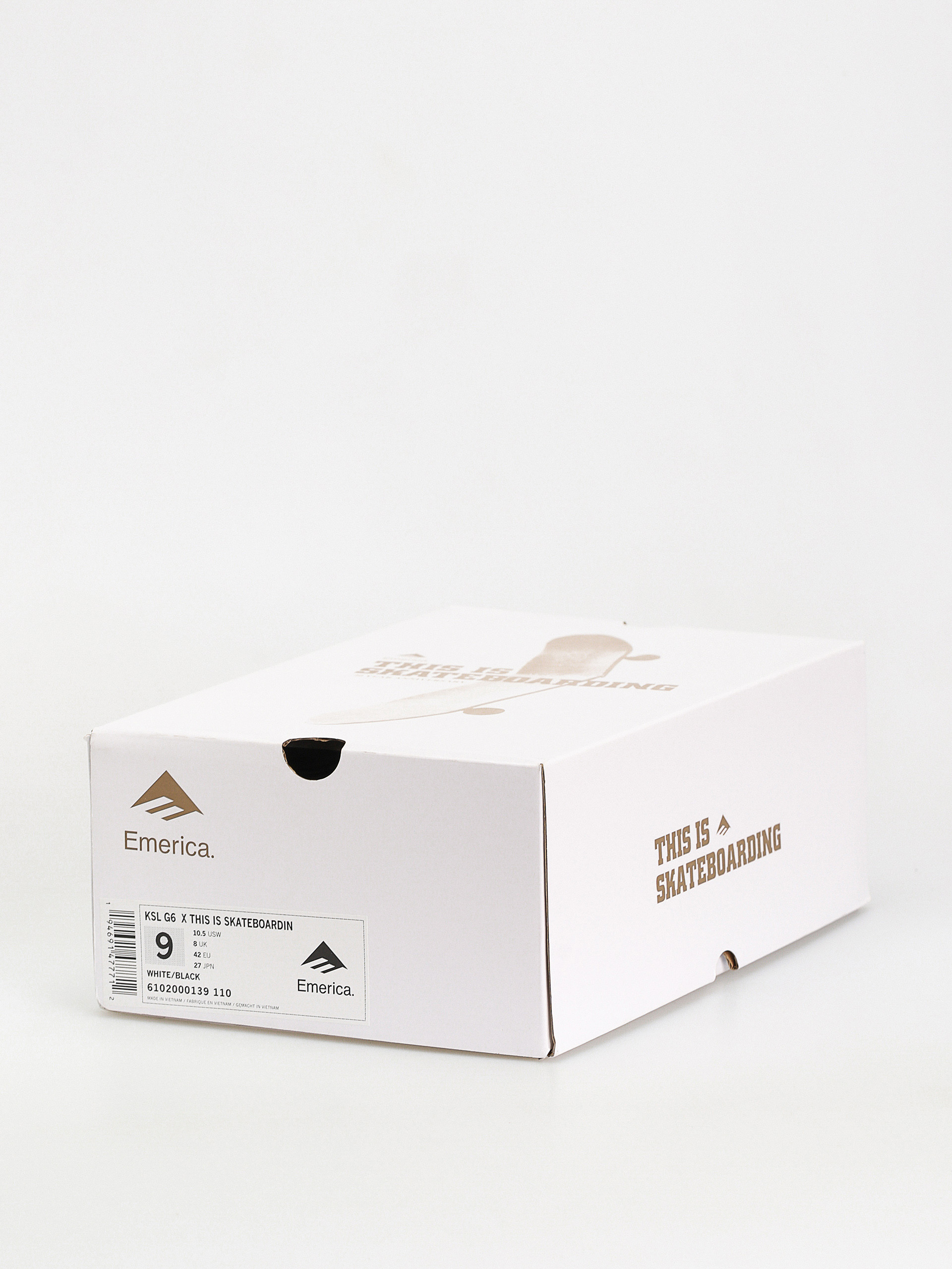 Emerica Ksl G6  X This Is Skateboardin Cipők (white/black)