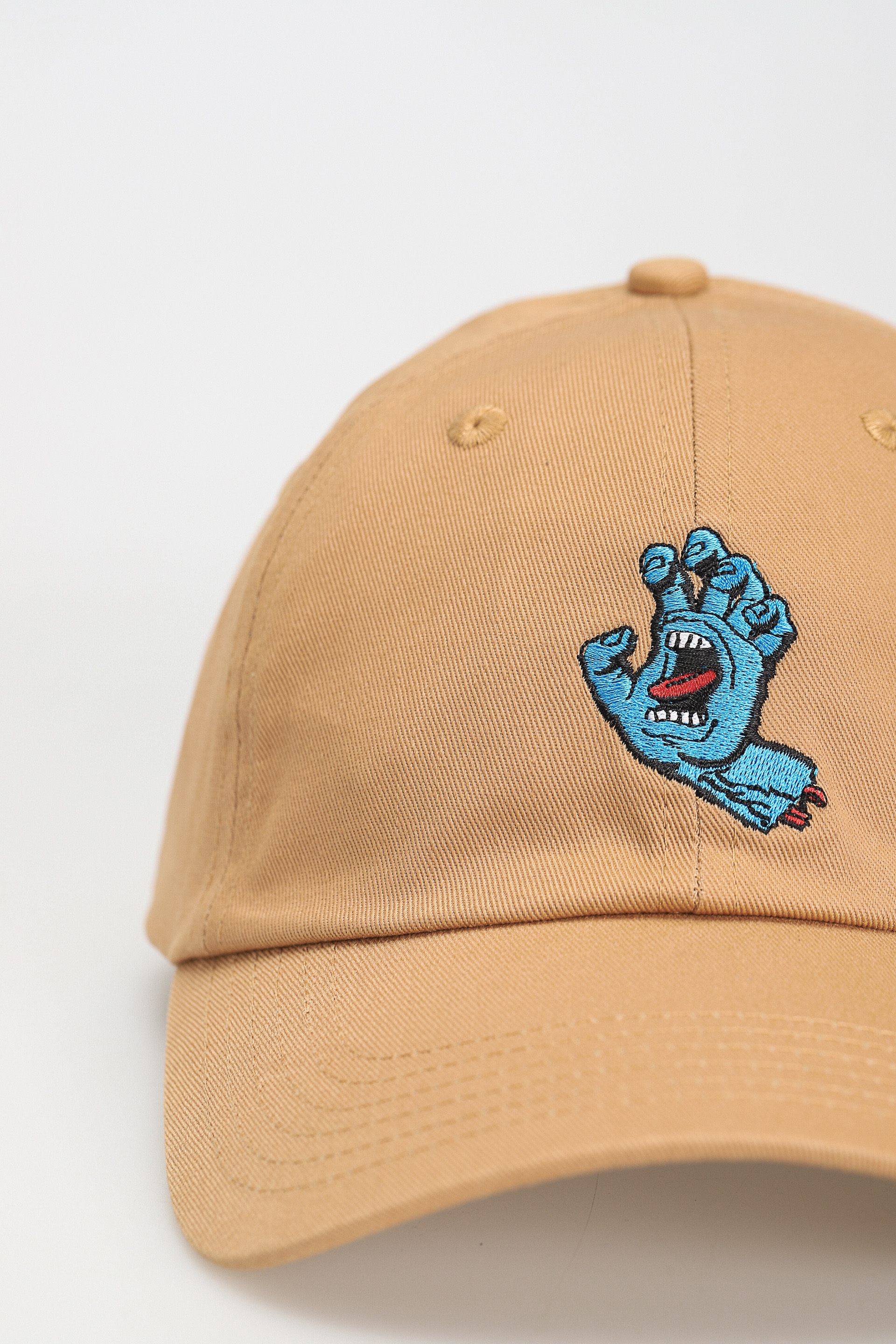 Santa Cruz Screaming Mini Hand Baseball sapka (parchment)