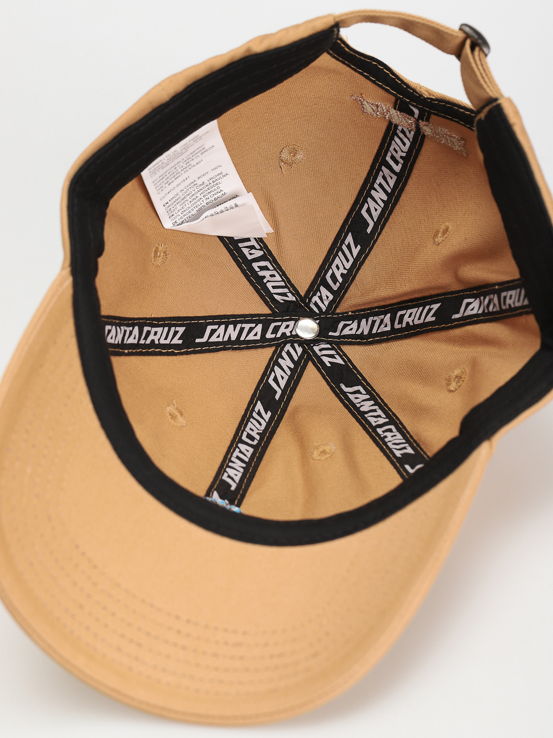 Santa Cruz Screaming Mini Hand Baseball sapka (parchment)