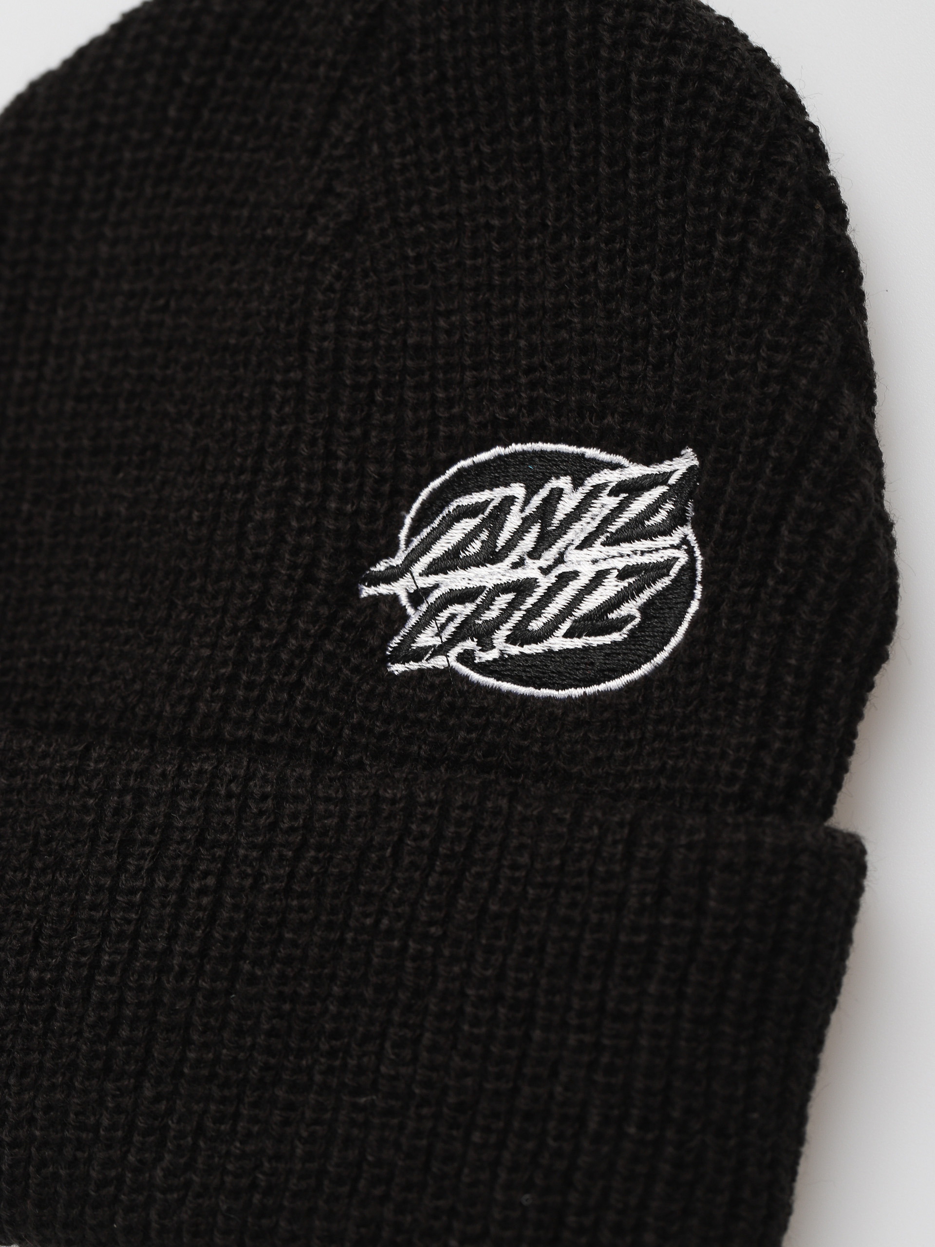 Santa Cruz Mono Lined Oval Dot Sapka (black)