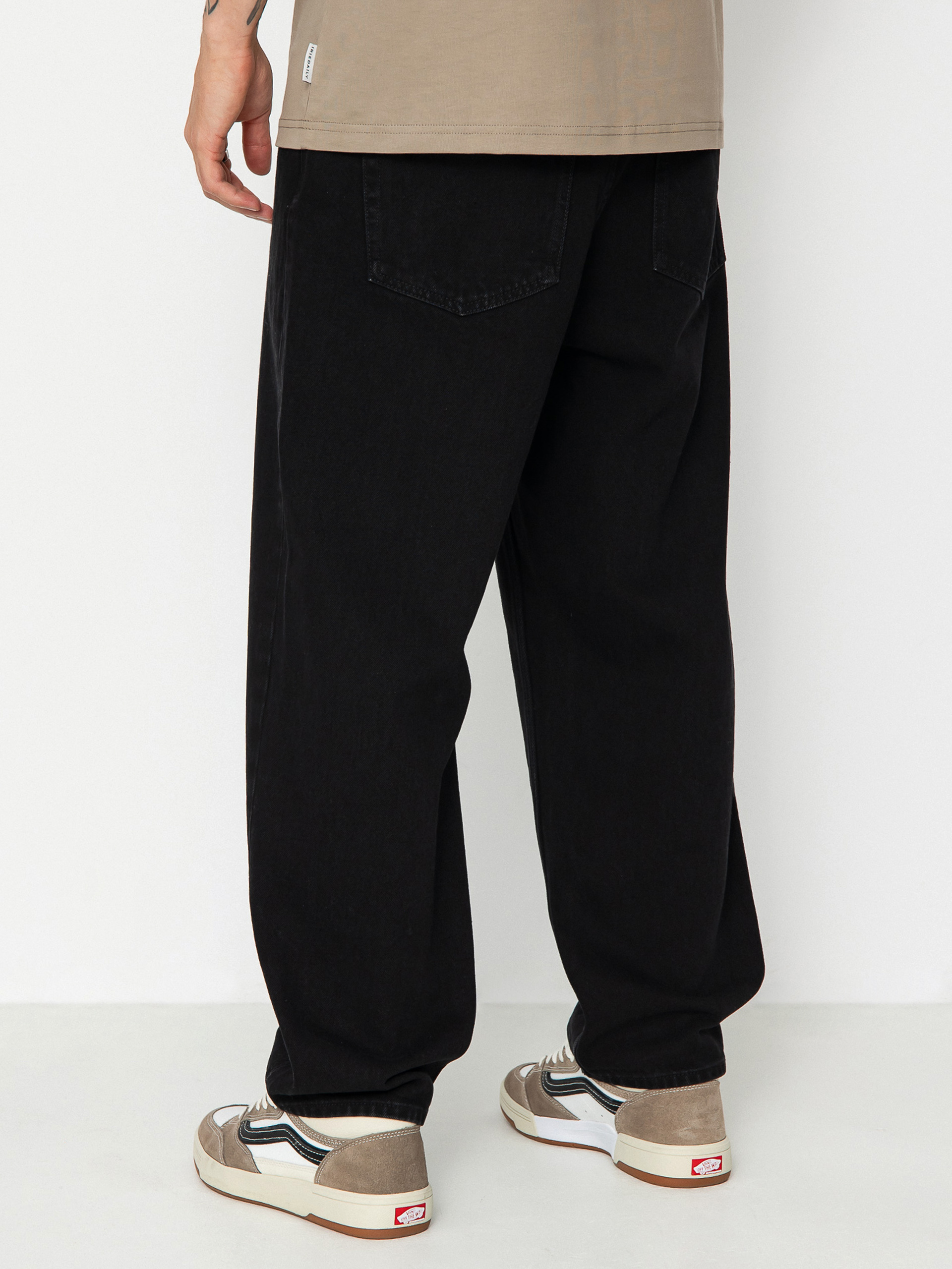 Volcom Billow Tapered Denim Kisnadrág (black)