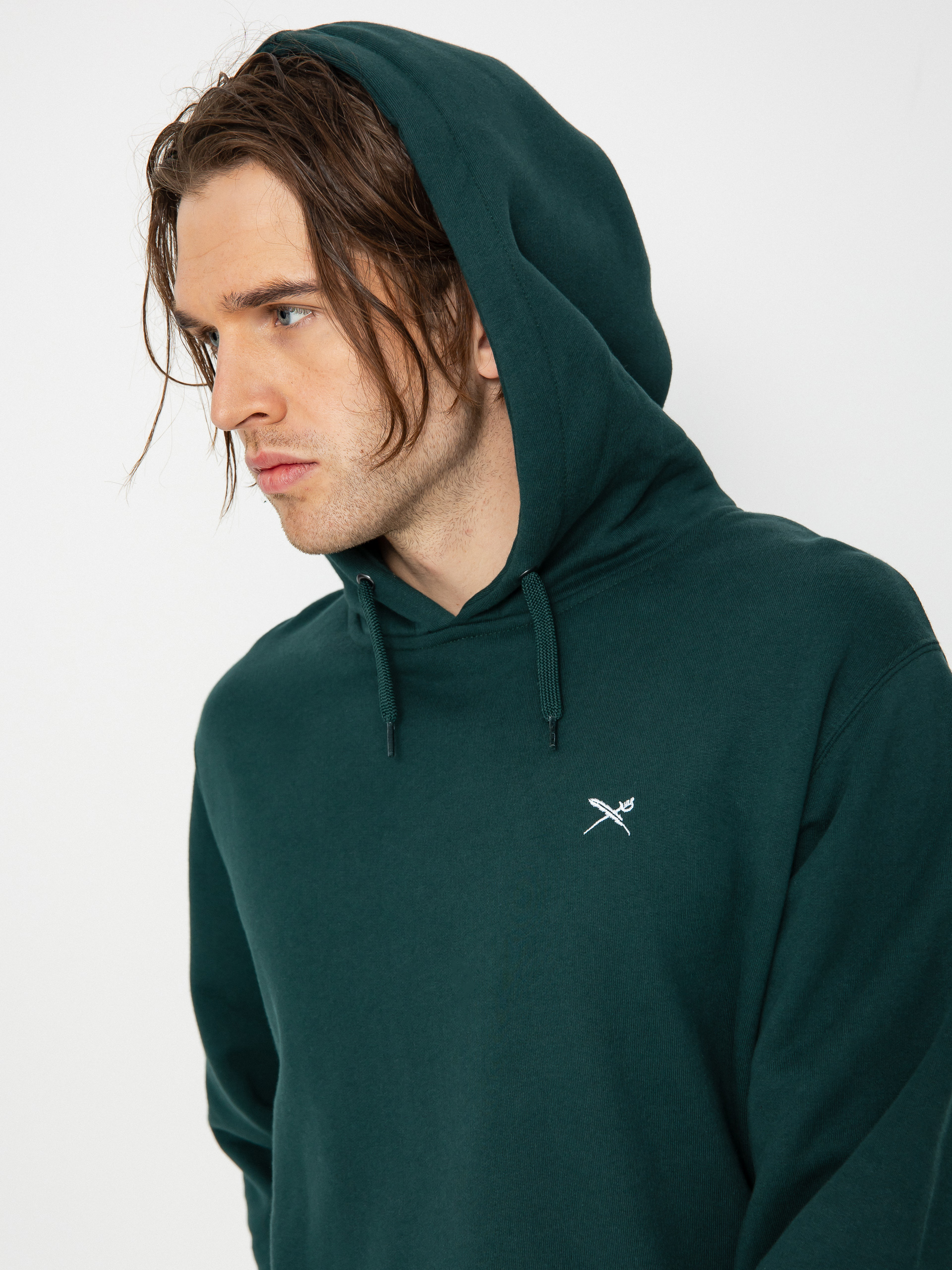 Iriedaily Mini Flag 2 HD Kapucnis pulóver (night forest)