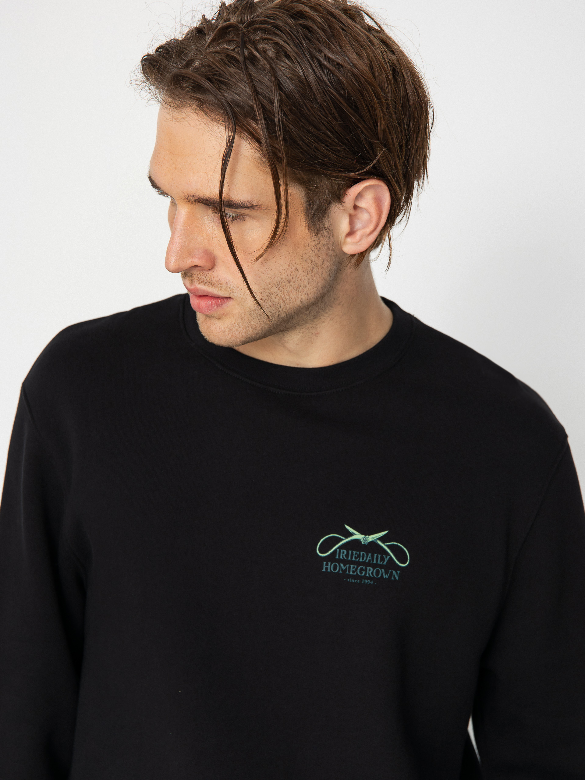 Iriedaily Bonsigh Pulóver (black)