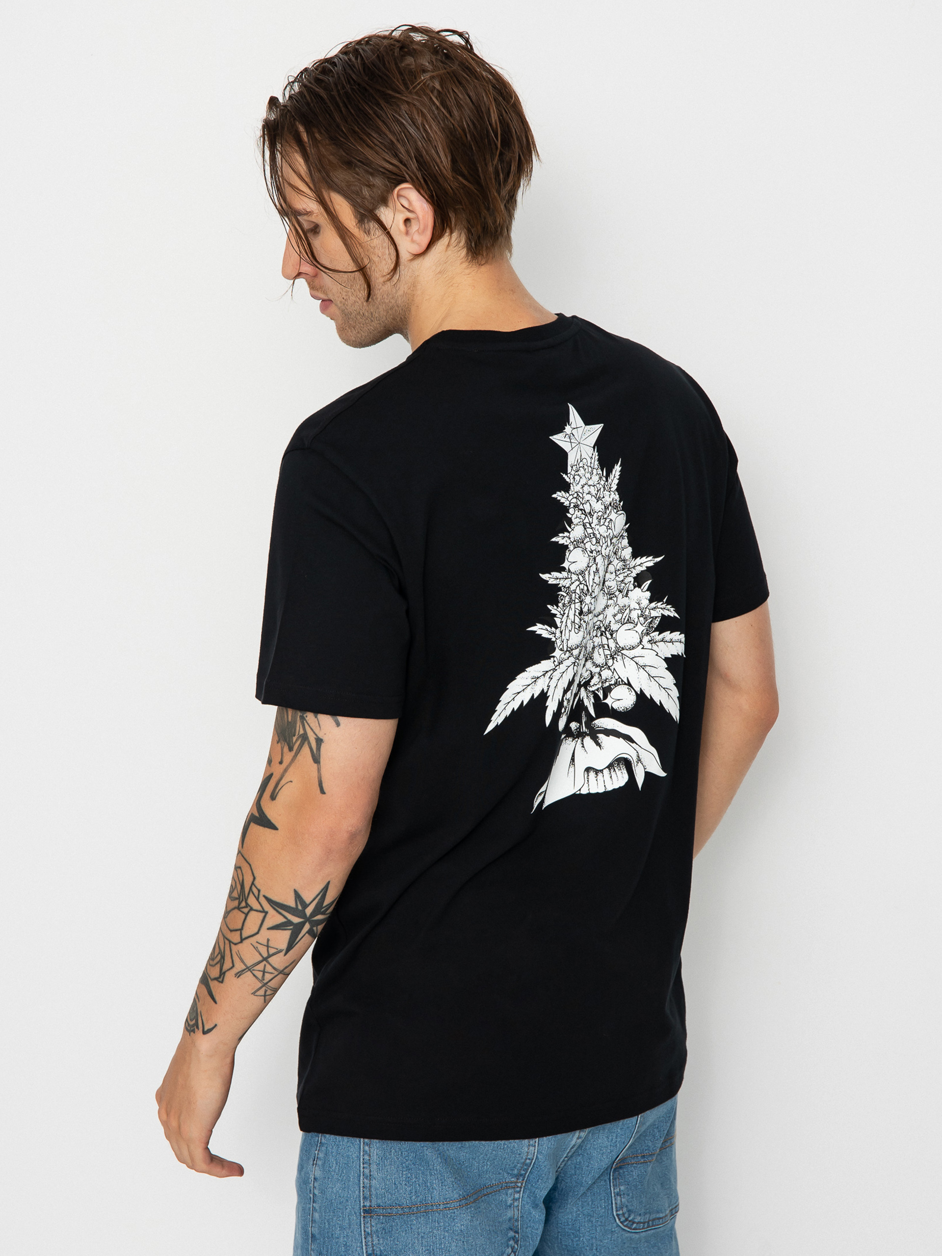 Iriedaily Weedymas Póló (black)