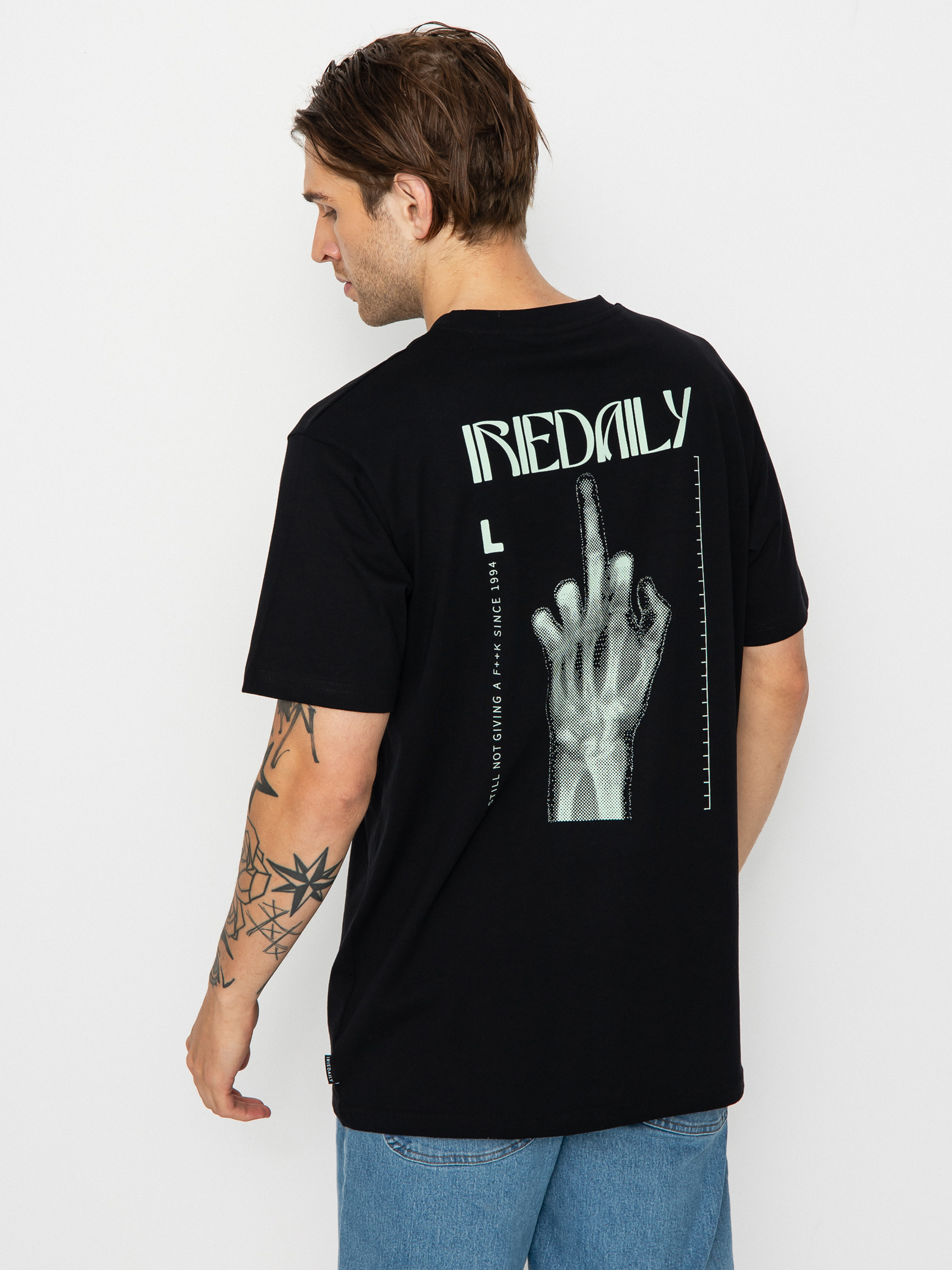 Iriedaily Rayfinger Póló (black)