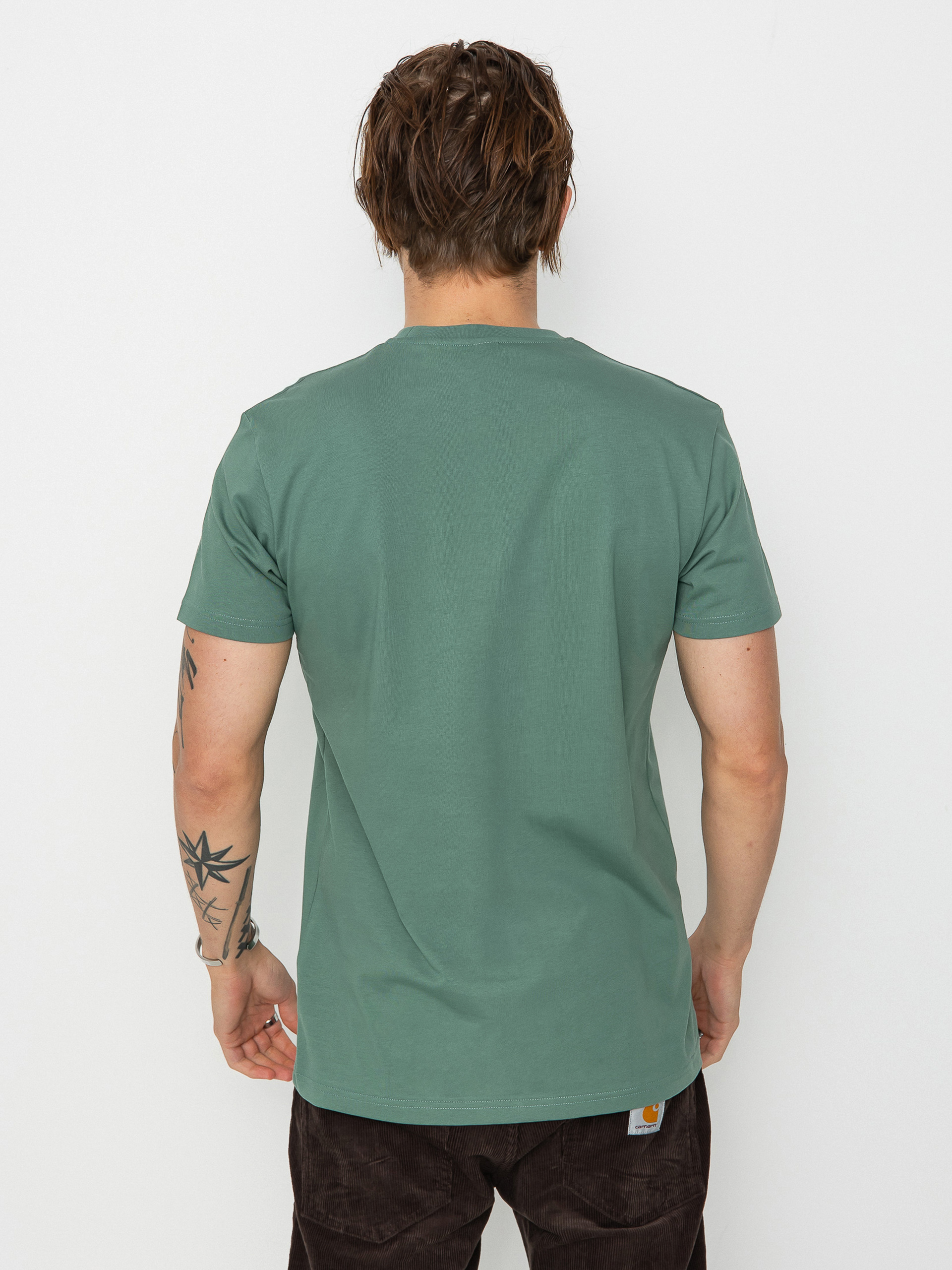 Iriedaily Gonana Emb Póló (jungle green)