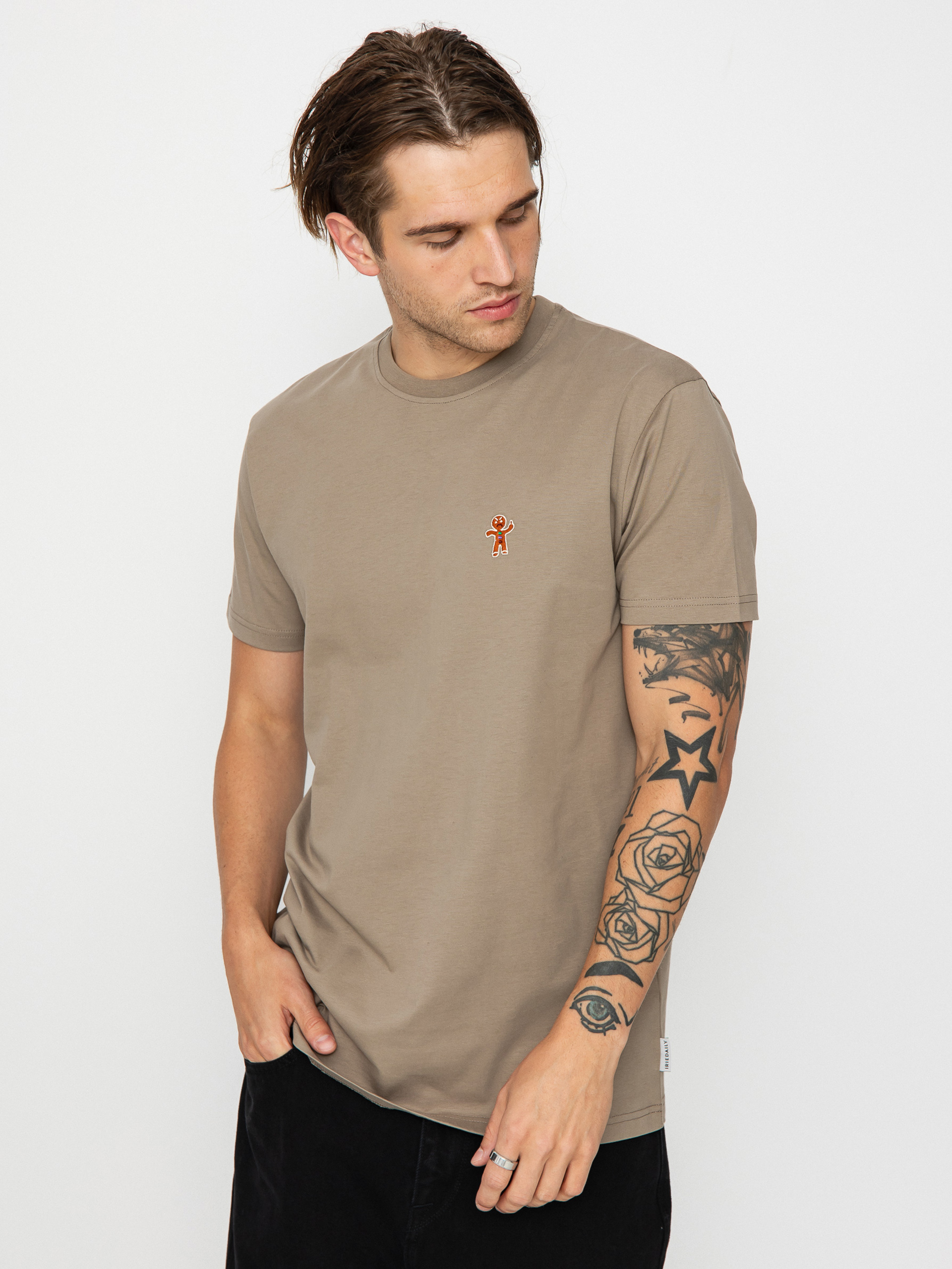 Iriedaily Cookieman Emb Póló (clay)