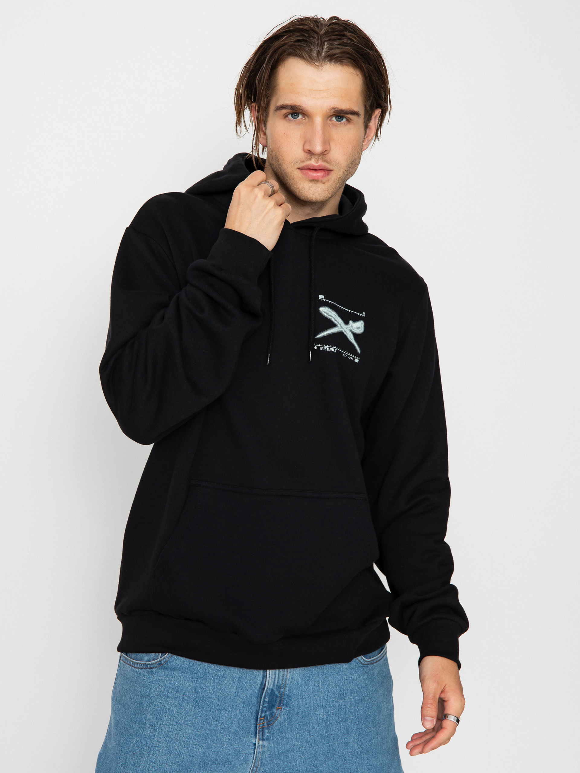 Iriedaily Rayfinger HD Kapucnis pulóver (black)