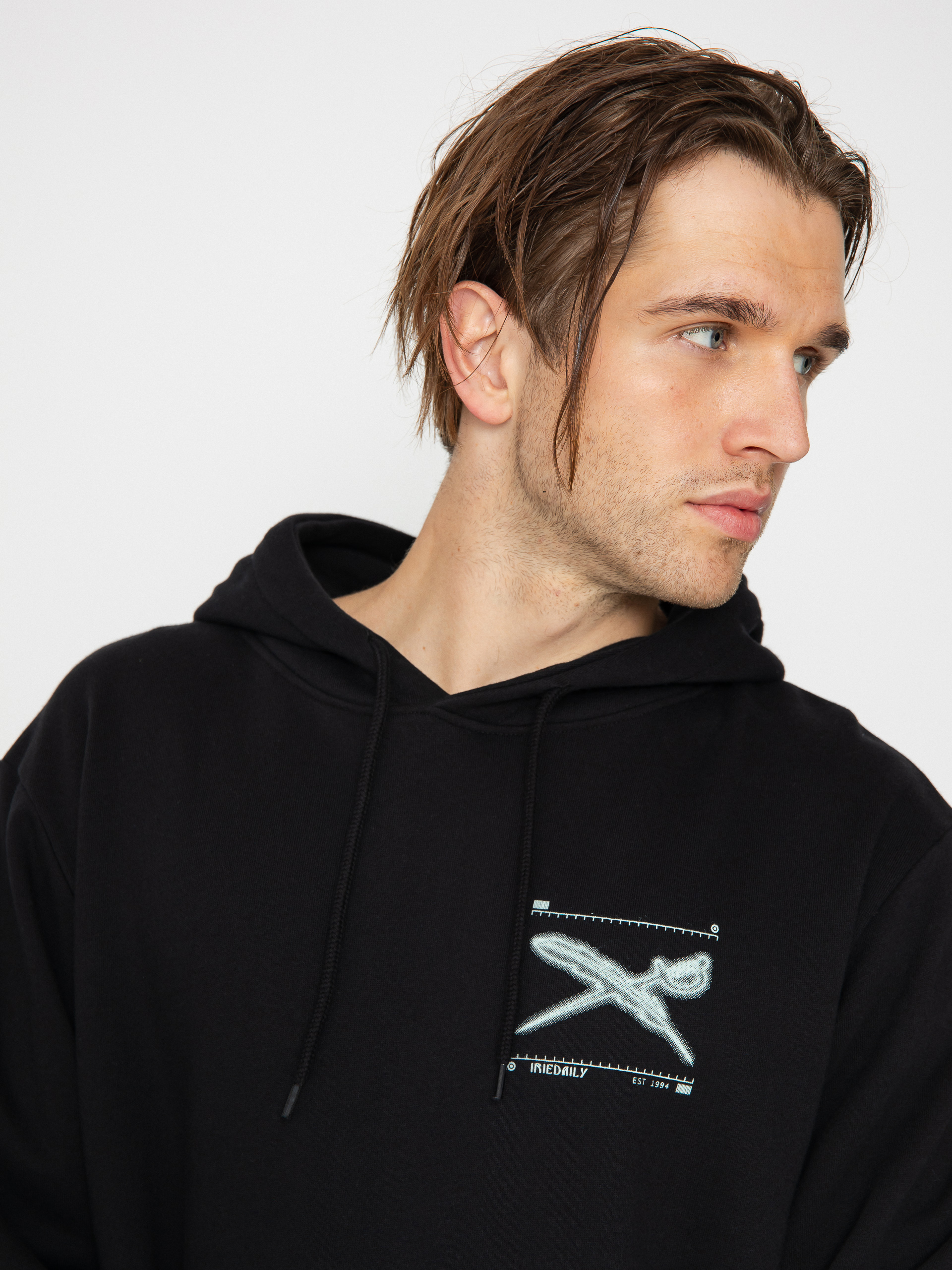 Iriedaily Rayfinger HD Kapucnis pulóver (black)