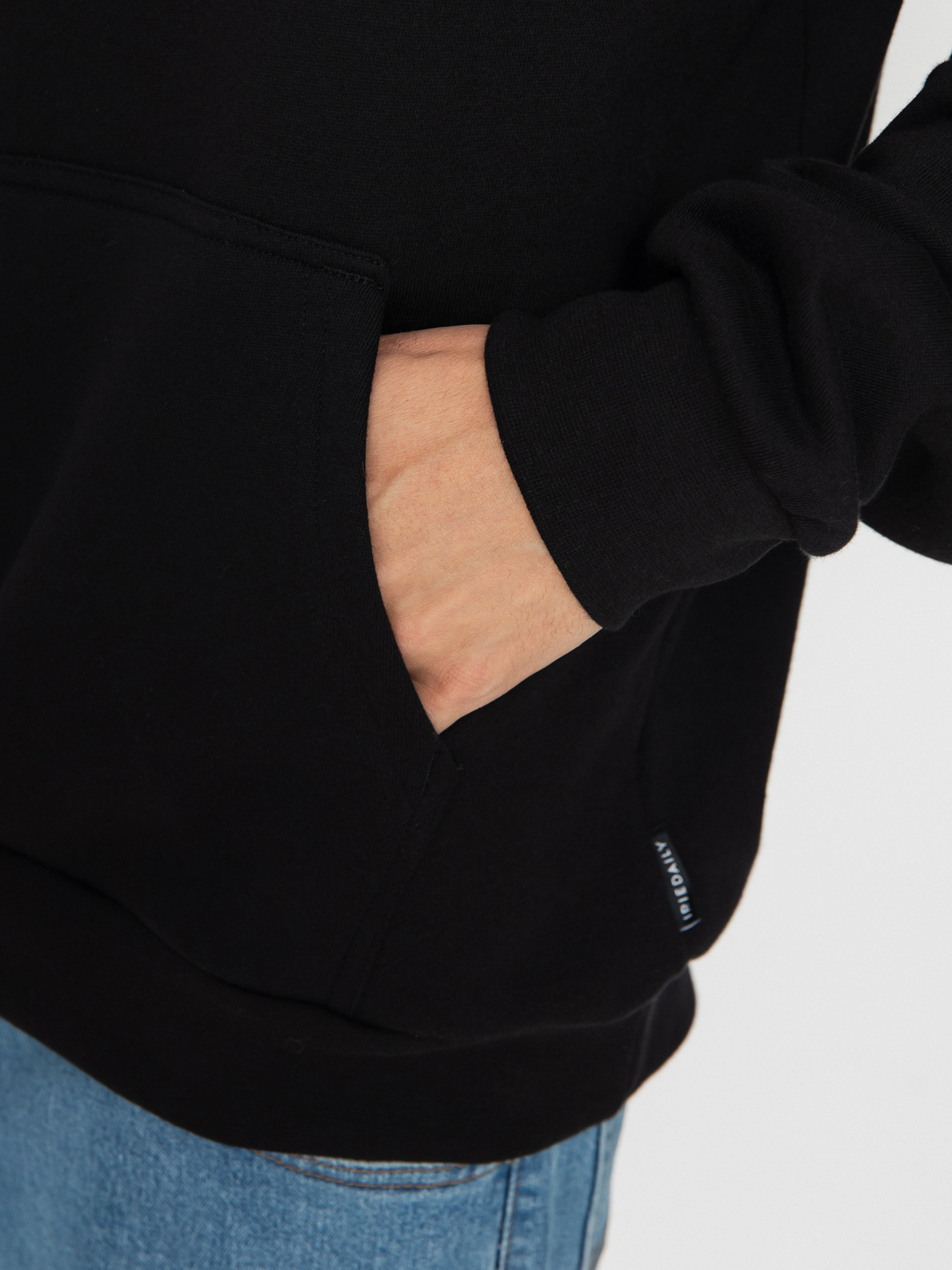 Iriedaily Rayfinger HD Kapucnis pulóver (black)